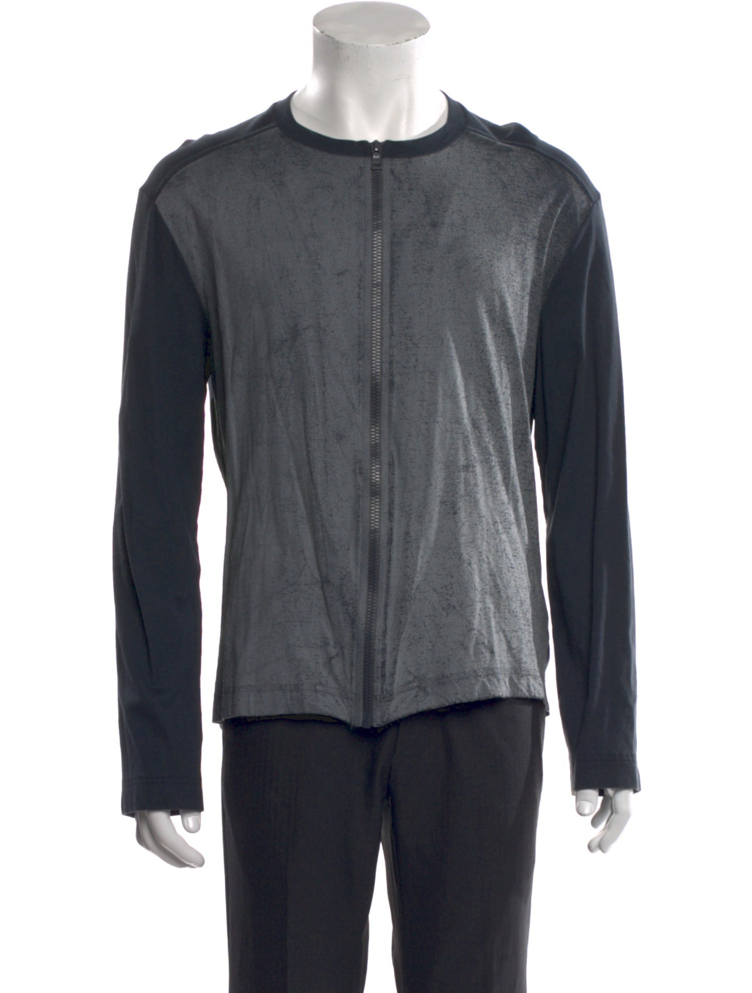 Jil Sander Vintage Colorblock Pattern Sweatshirt