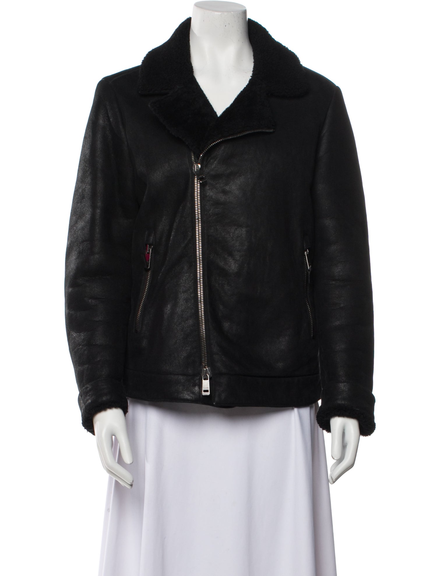 Jil Sander 2012 Leather Biker Jacket