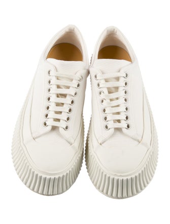Jil Sander Canvas Sneakers