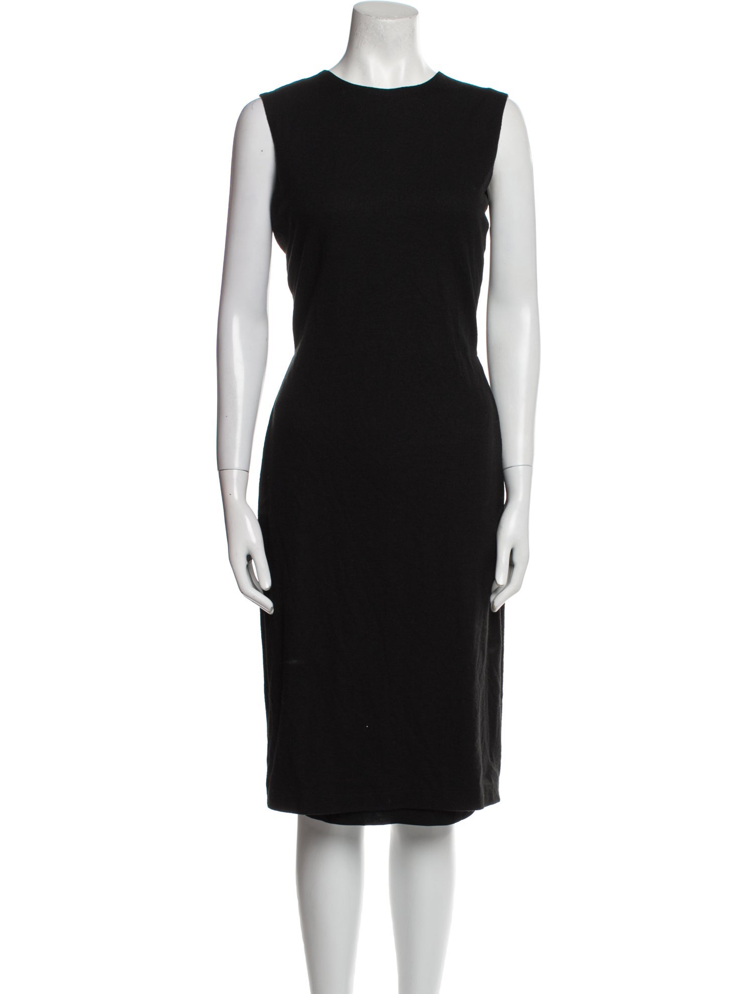 Jil Sander Wool Midi Length Dress
