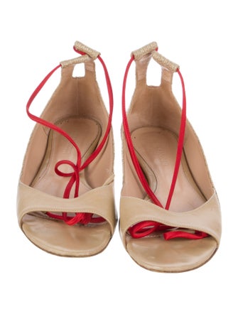 Jil Sander Raffia Espadrilles