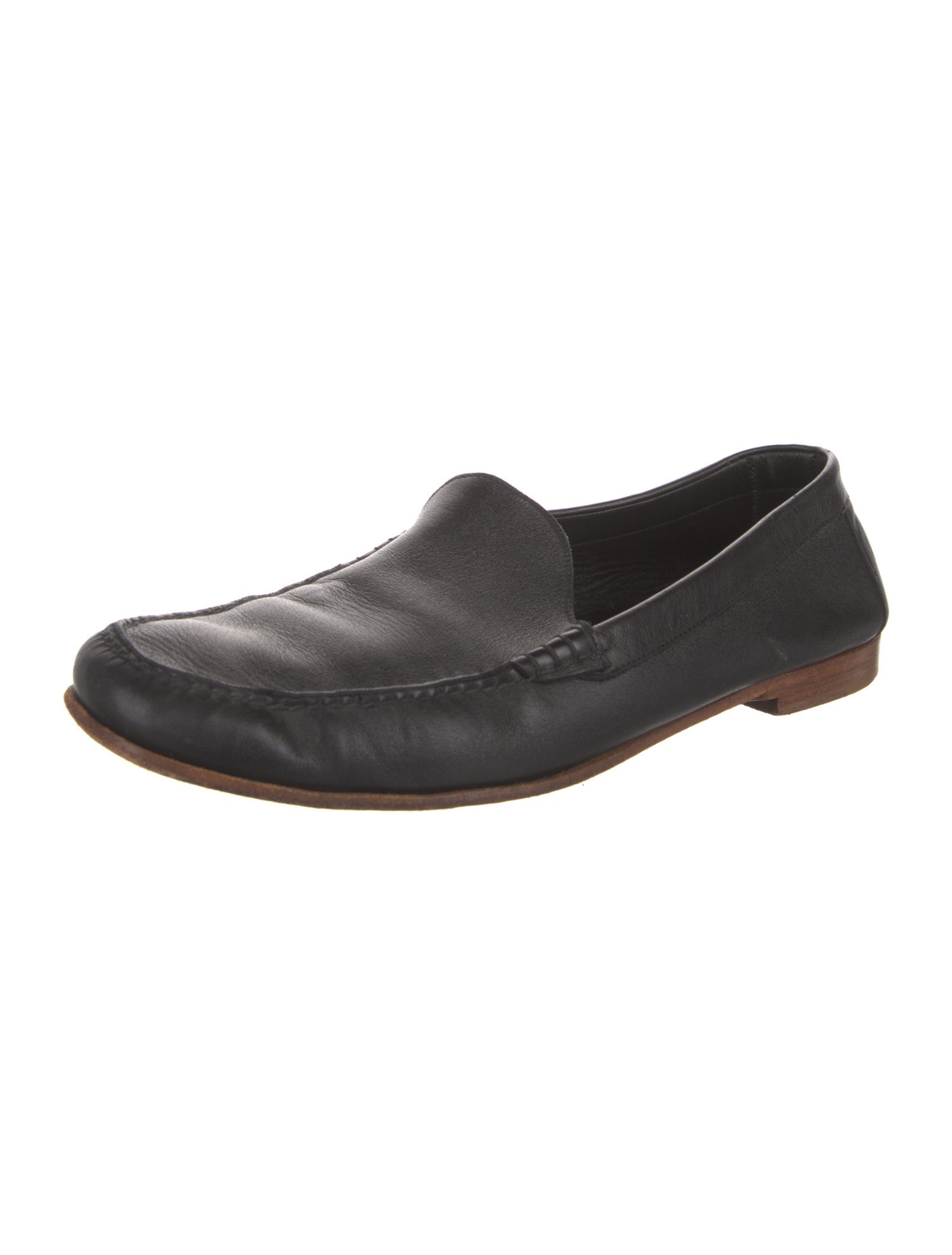 Jil Sander Leather Loafers