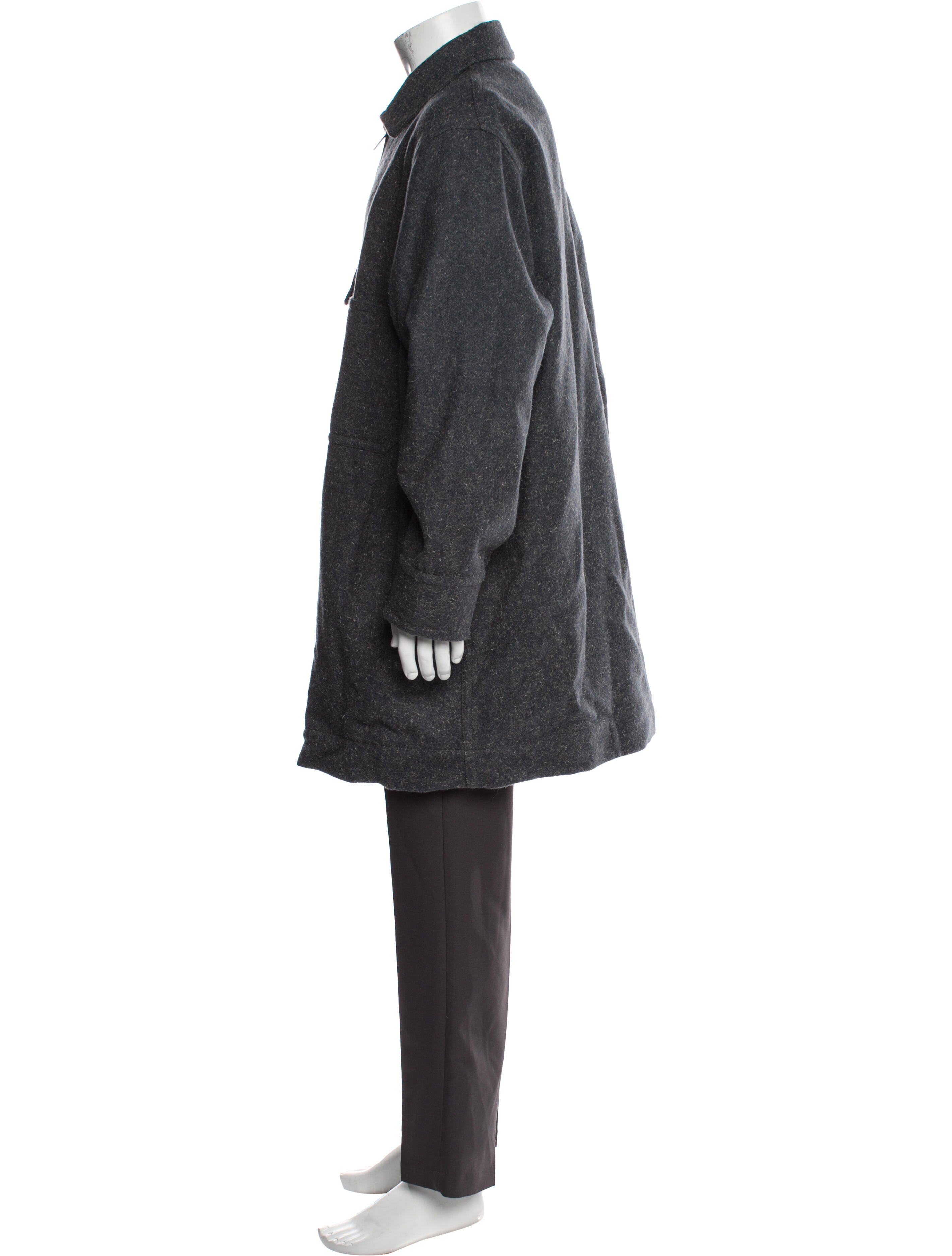 Jil Sander Wool Overcoat