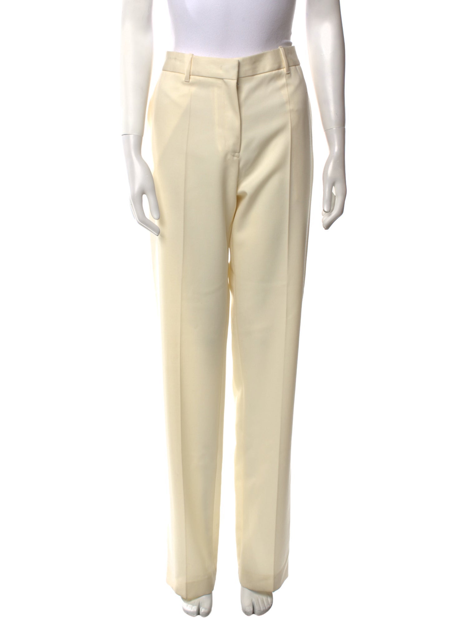 Jil Sander Wool Straight Leg Pants