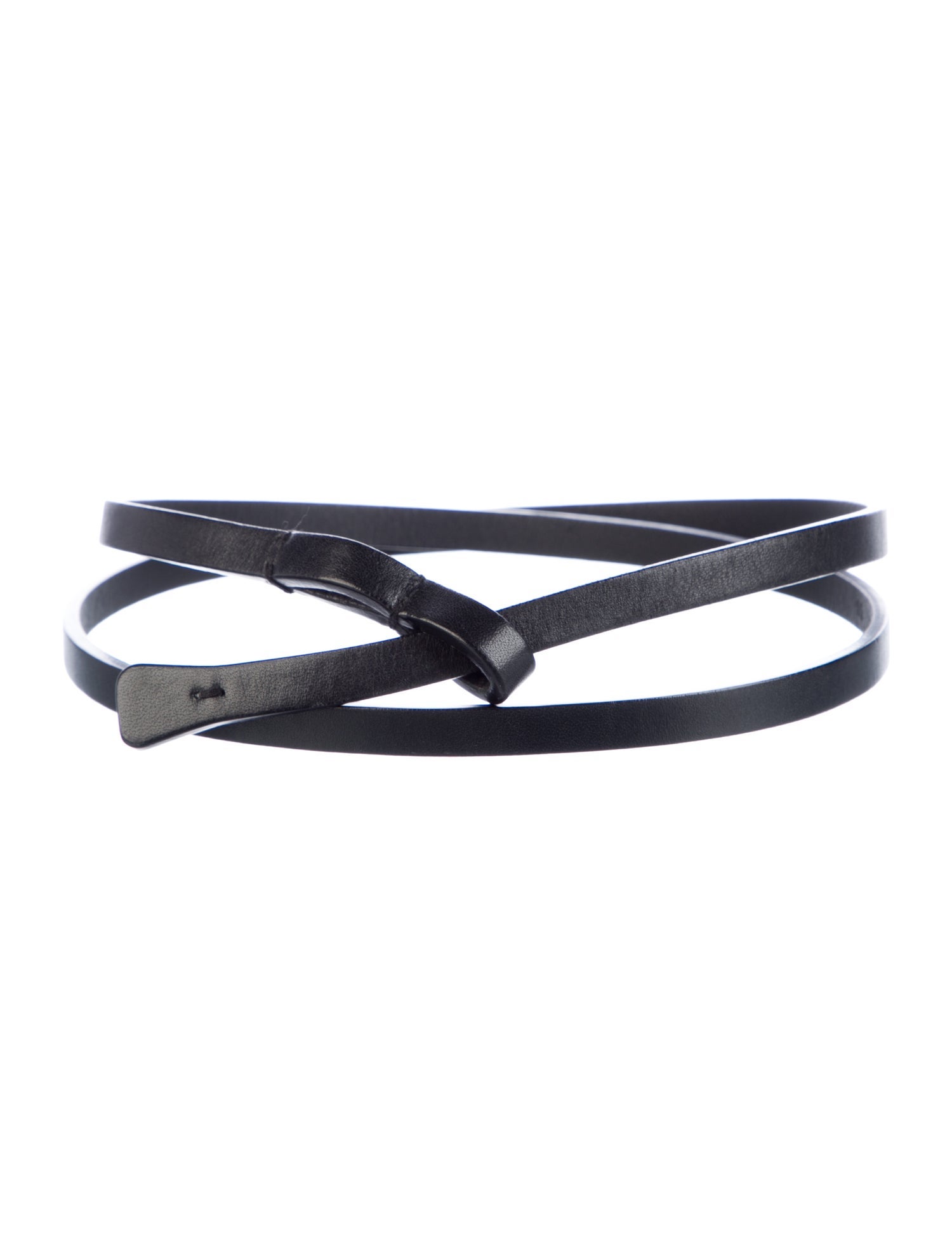 Jil Sander Skinny Leather Belt