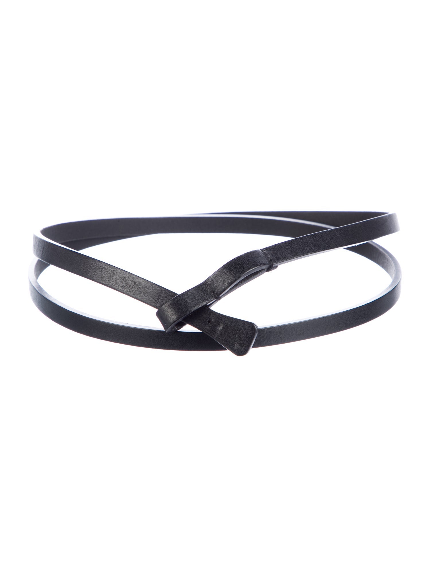 Jil Sander Skinny Leather Belt