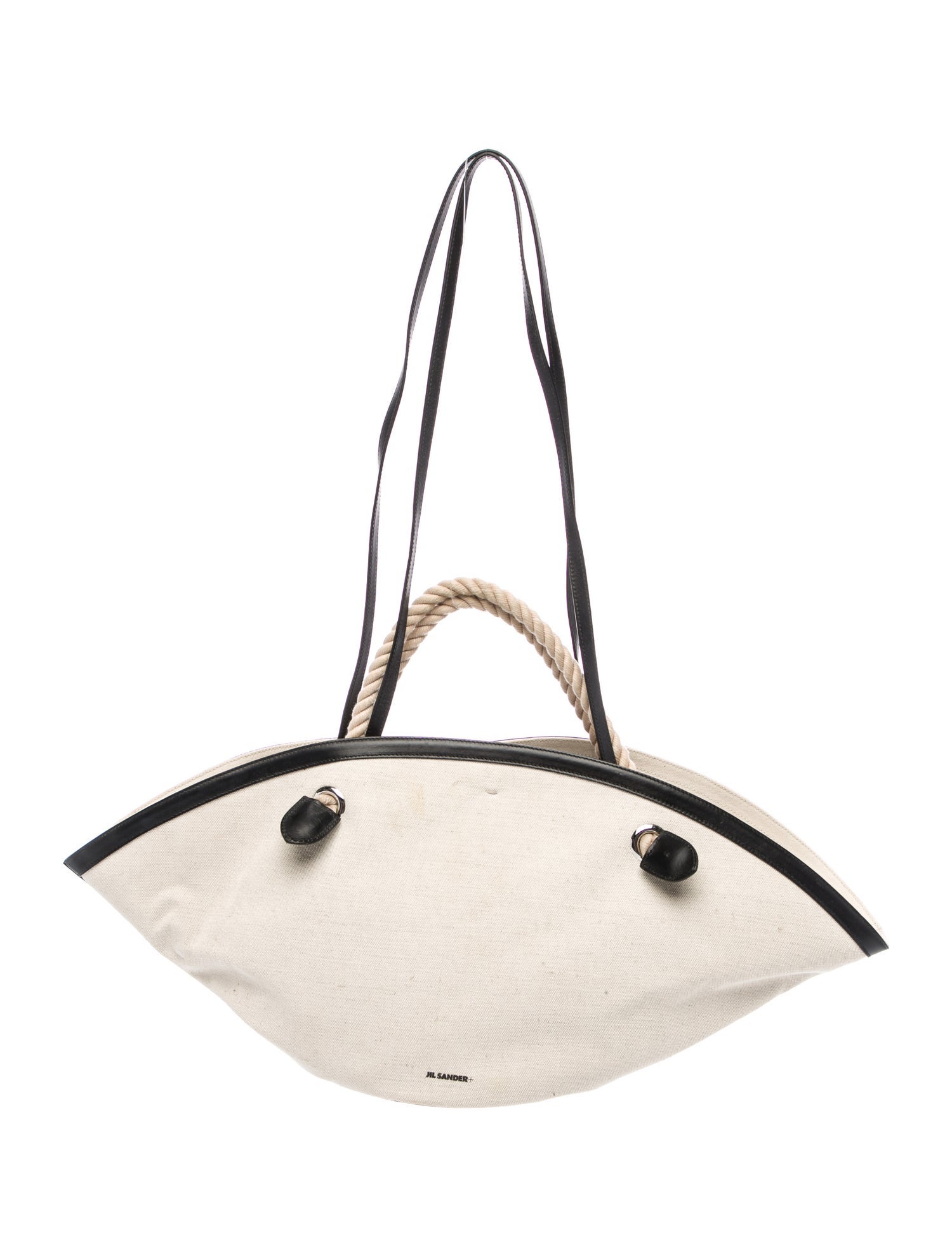 Jil Sander Canvas Shoulder Bag