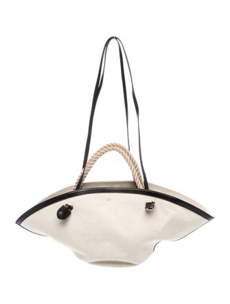 Jil Sander Canvas Shoulder Bag