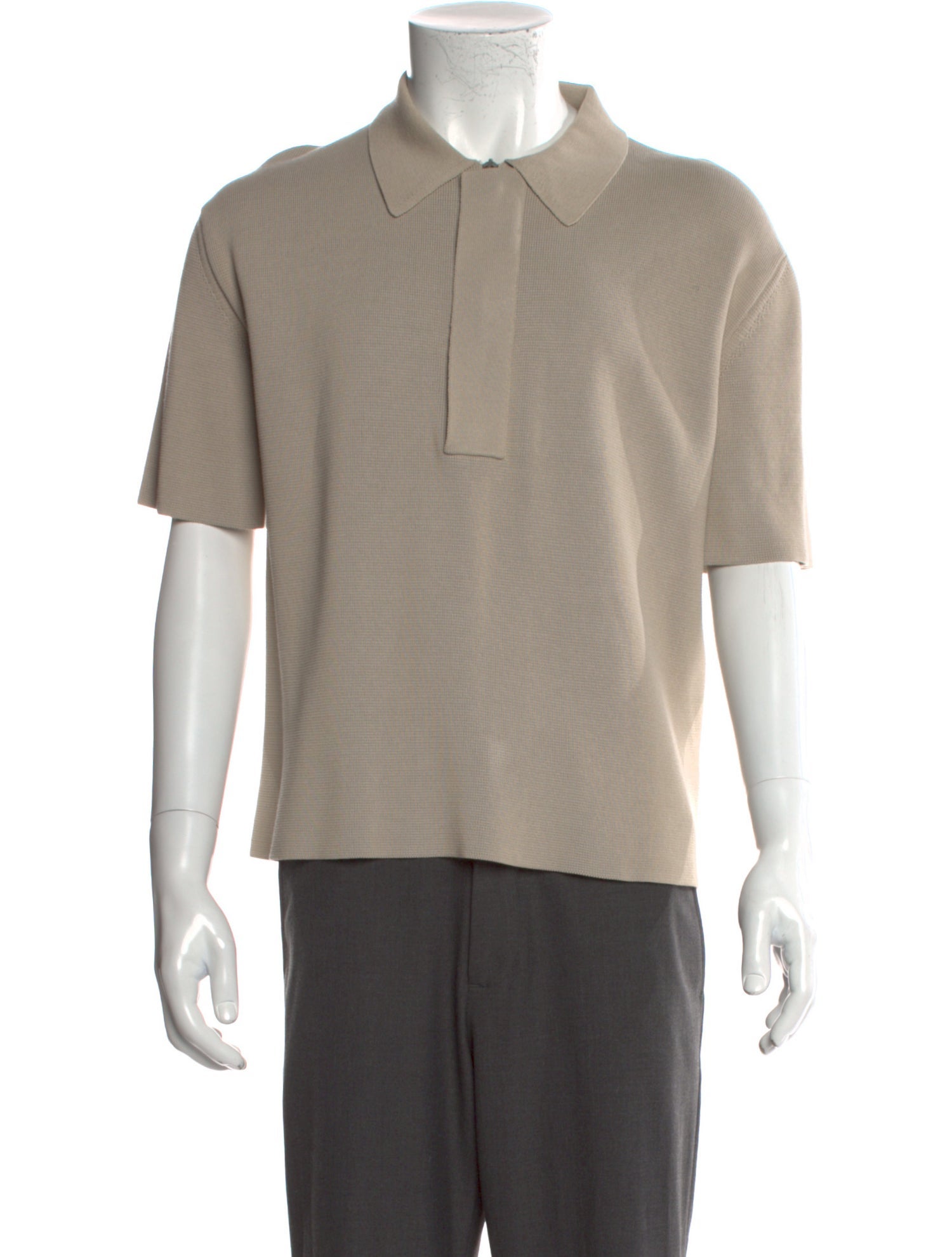 Jil Sander Collar Short Sleeve Polo Shirt