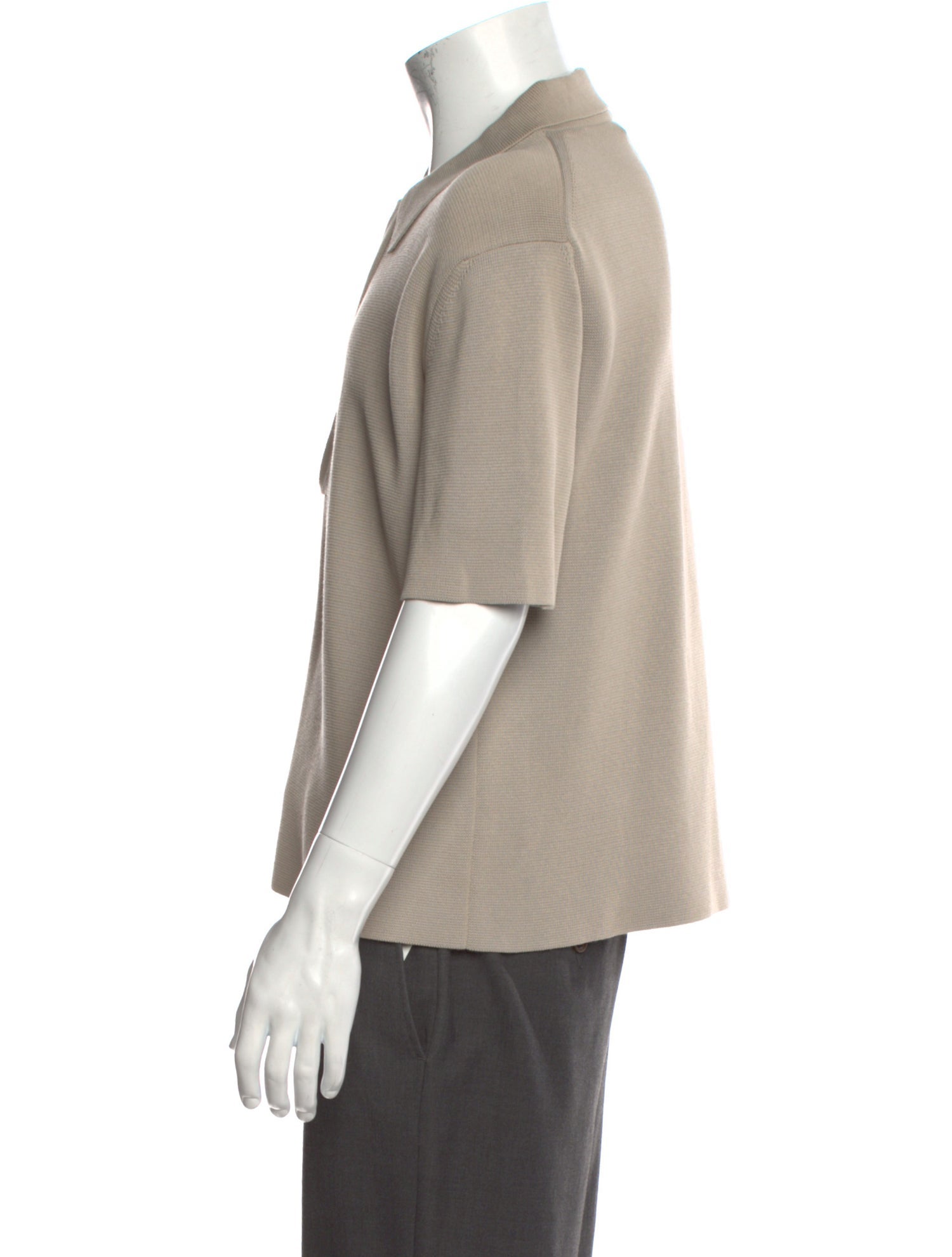 Jil Sander Collar Short Sleeve Polo Shirt