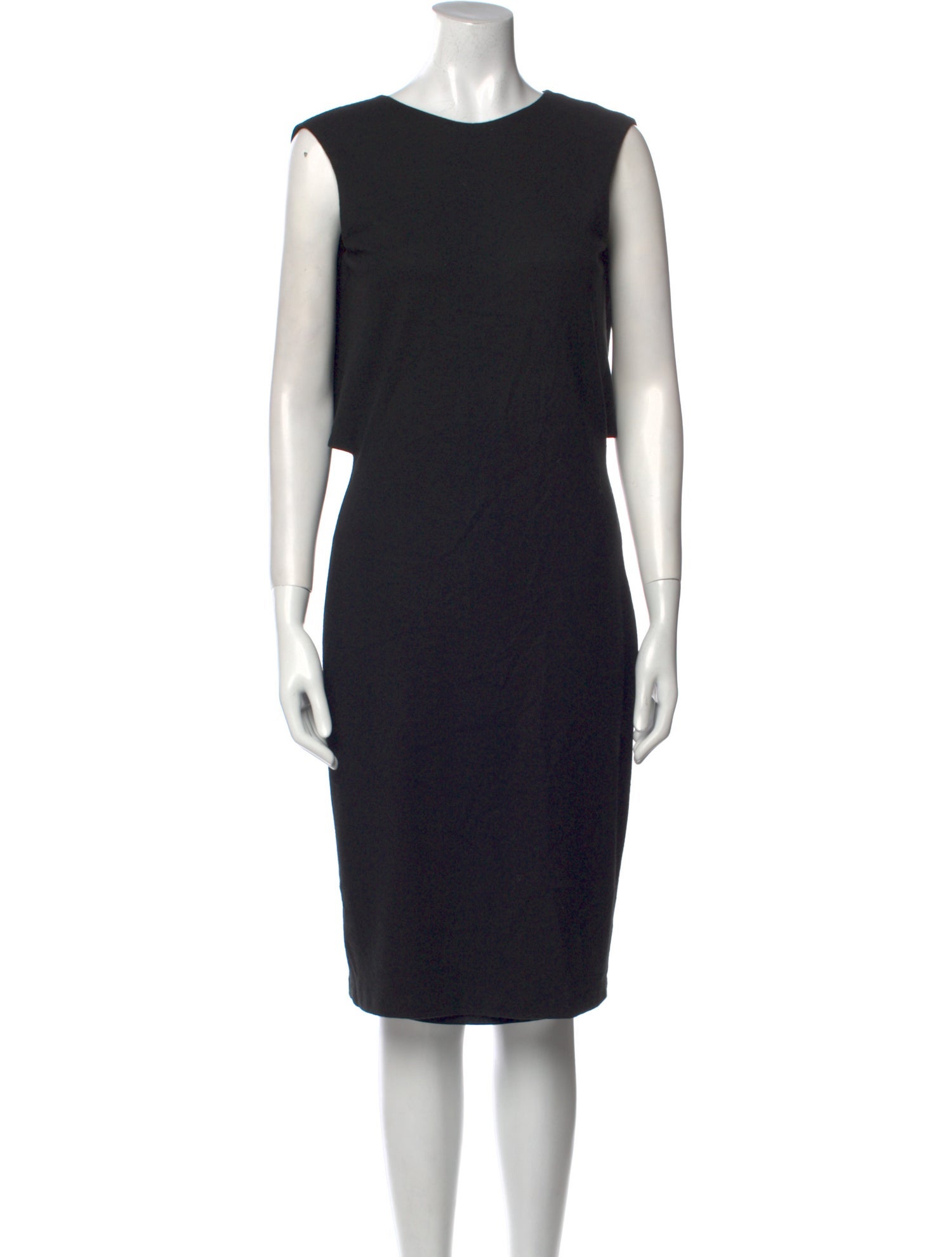 Jil Sander Wool Knee-Length Dress