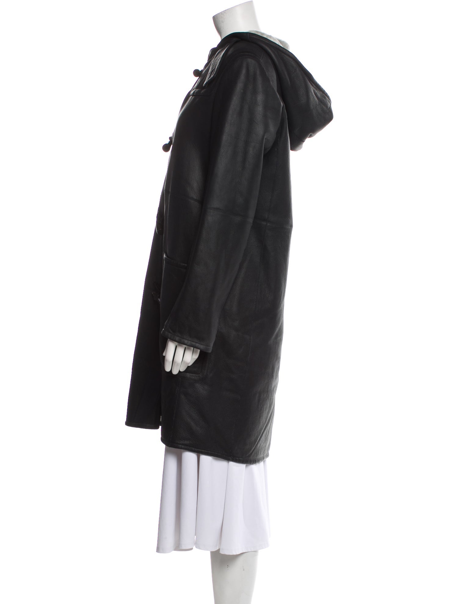 Jil Sander Leather Coat