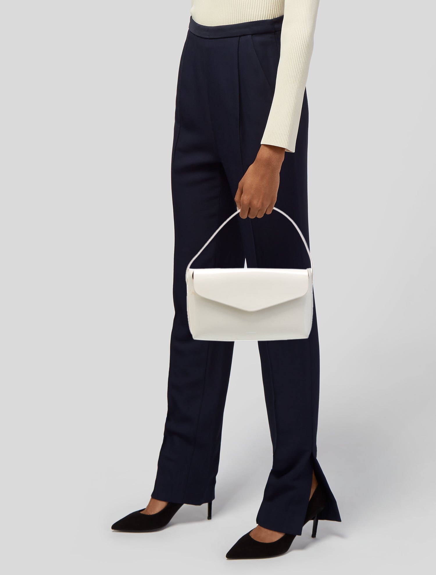 Jil Sander Leather Top Handle Bag