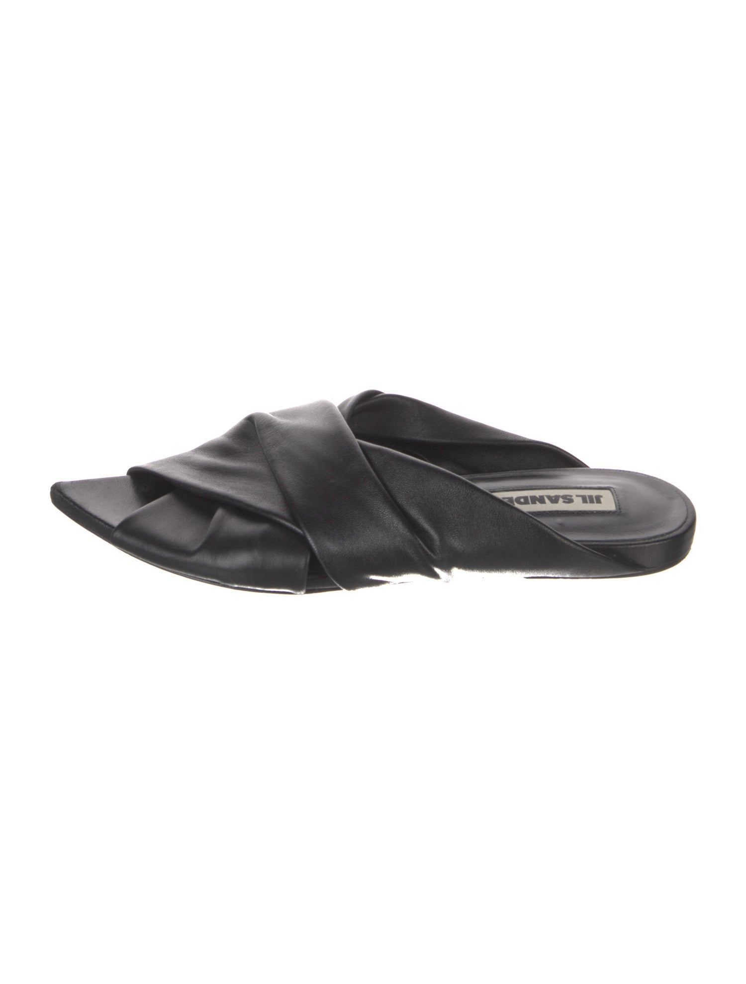 Jil Sander Leather Slides