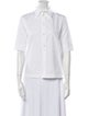 Jil Sander Three-Quarter Sleeve Button-Up Top