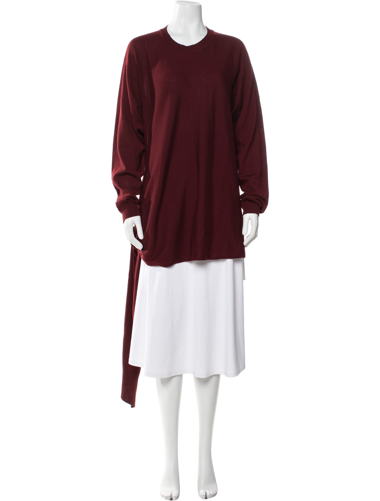 Jil Sander Virgin Wool Crew Neck Sweater