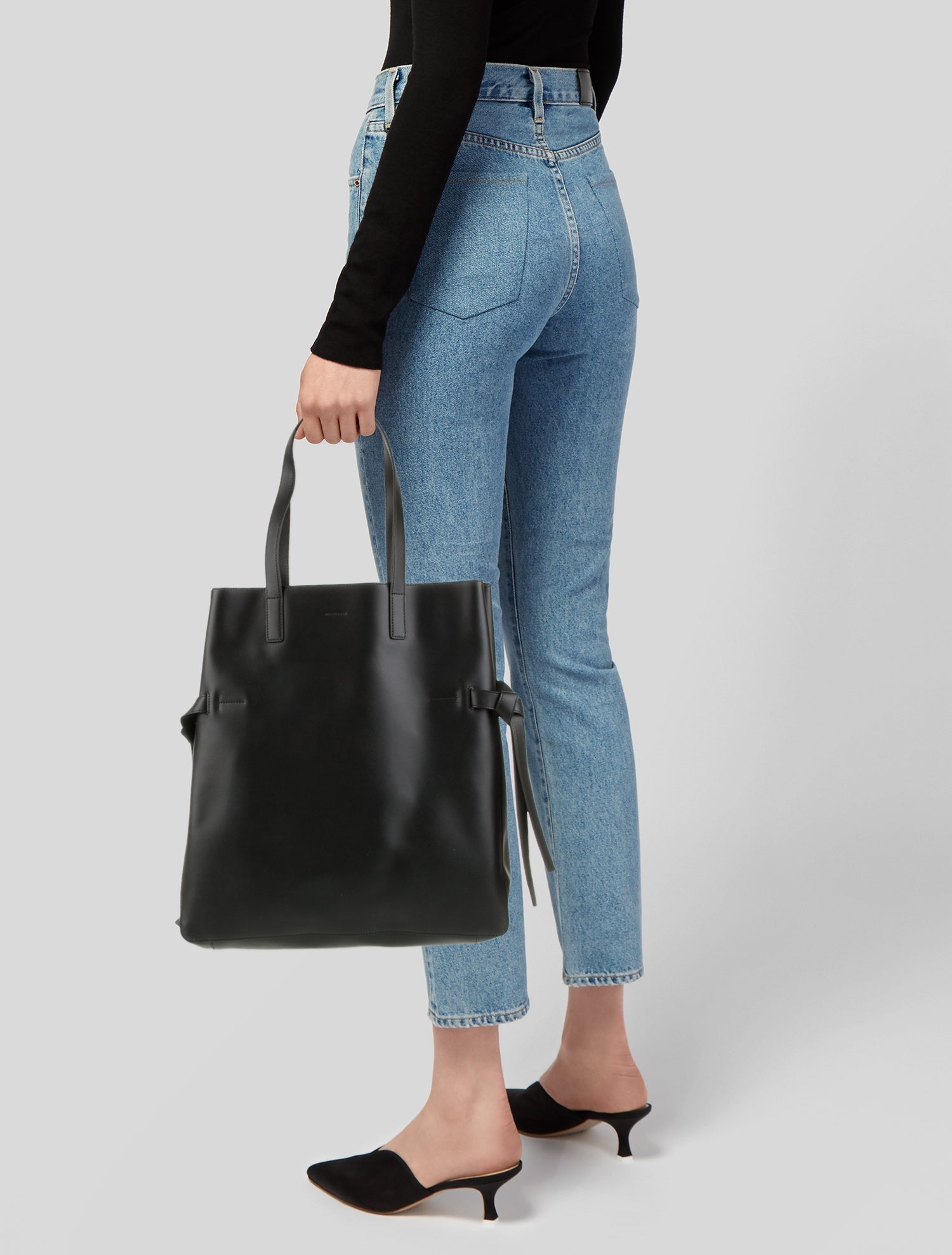 Jil Sander Leather Bucket Bag