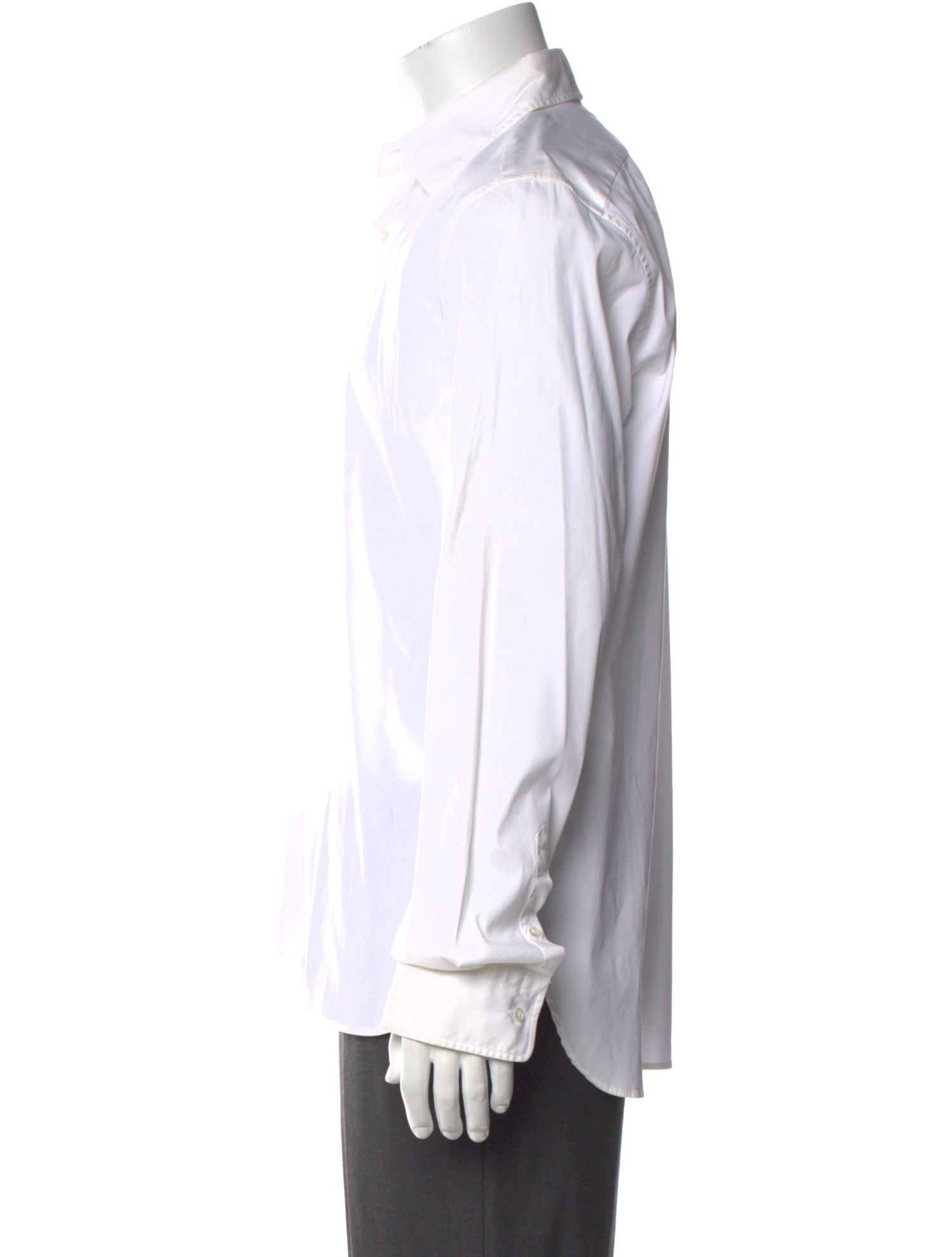 Jil Sander Striped Long Sleeve Dress Shirt