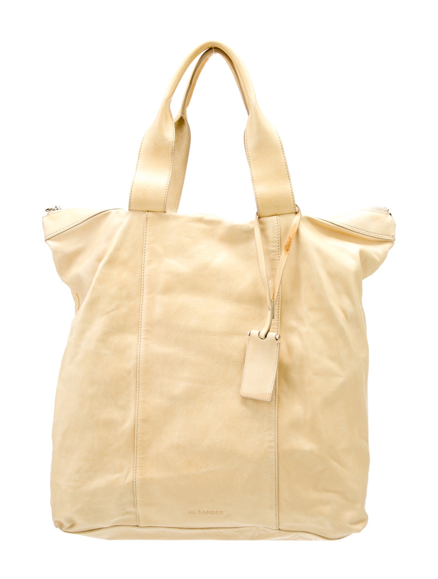 Jil Sander Leather Shoulder Bag