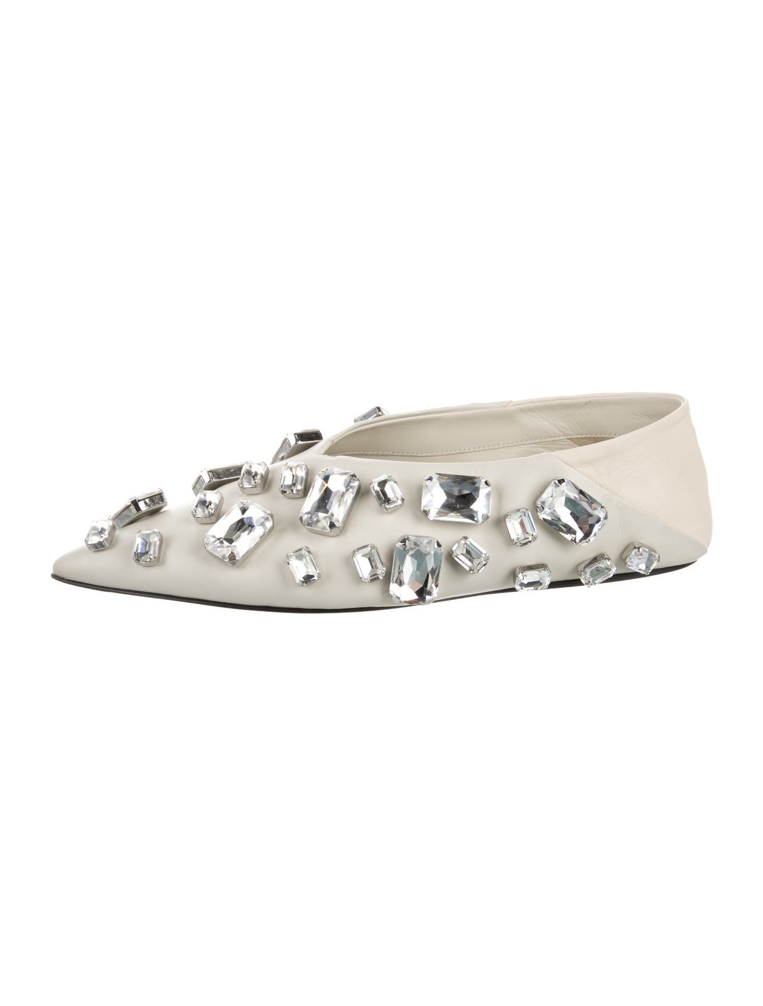 Jil Sander Leather Ballet Flats