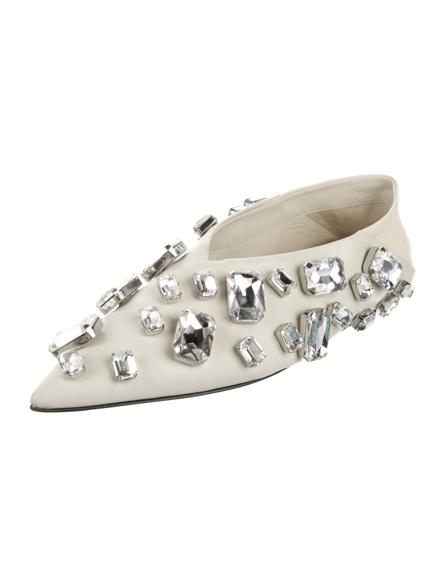 Jil Sander Leather Ballet Flats