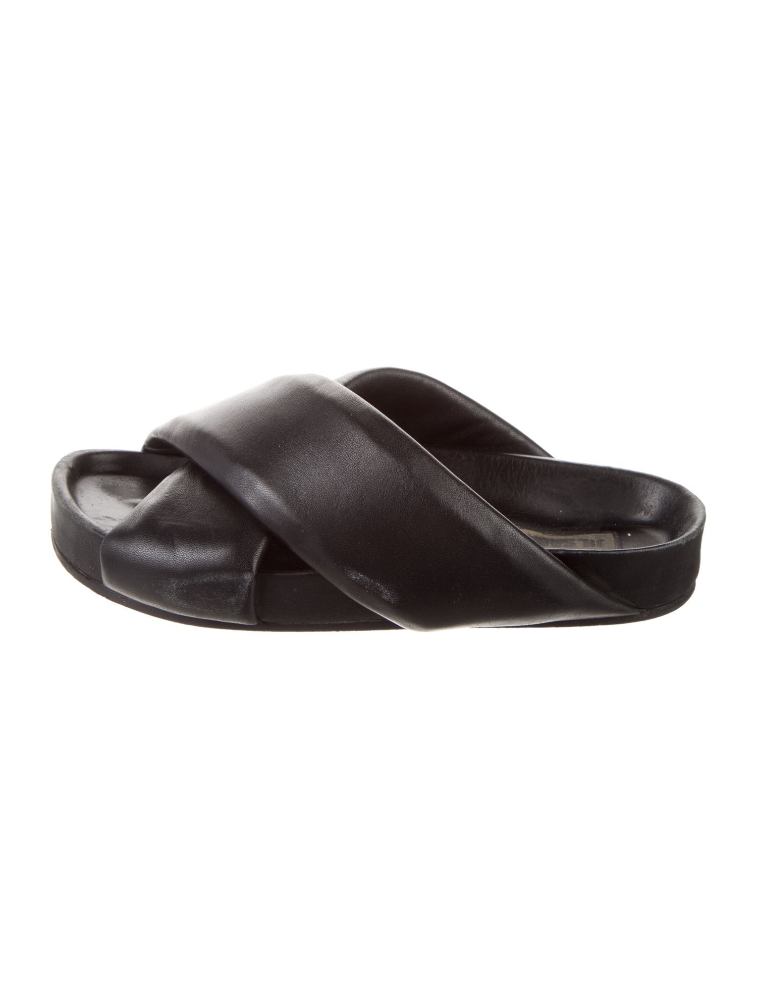 Jil Sander Leather Slides