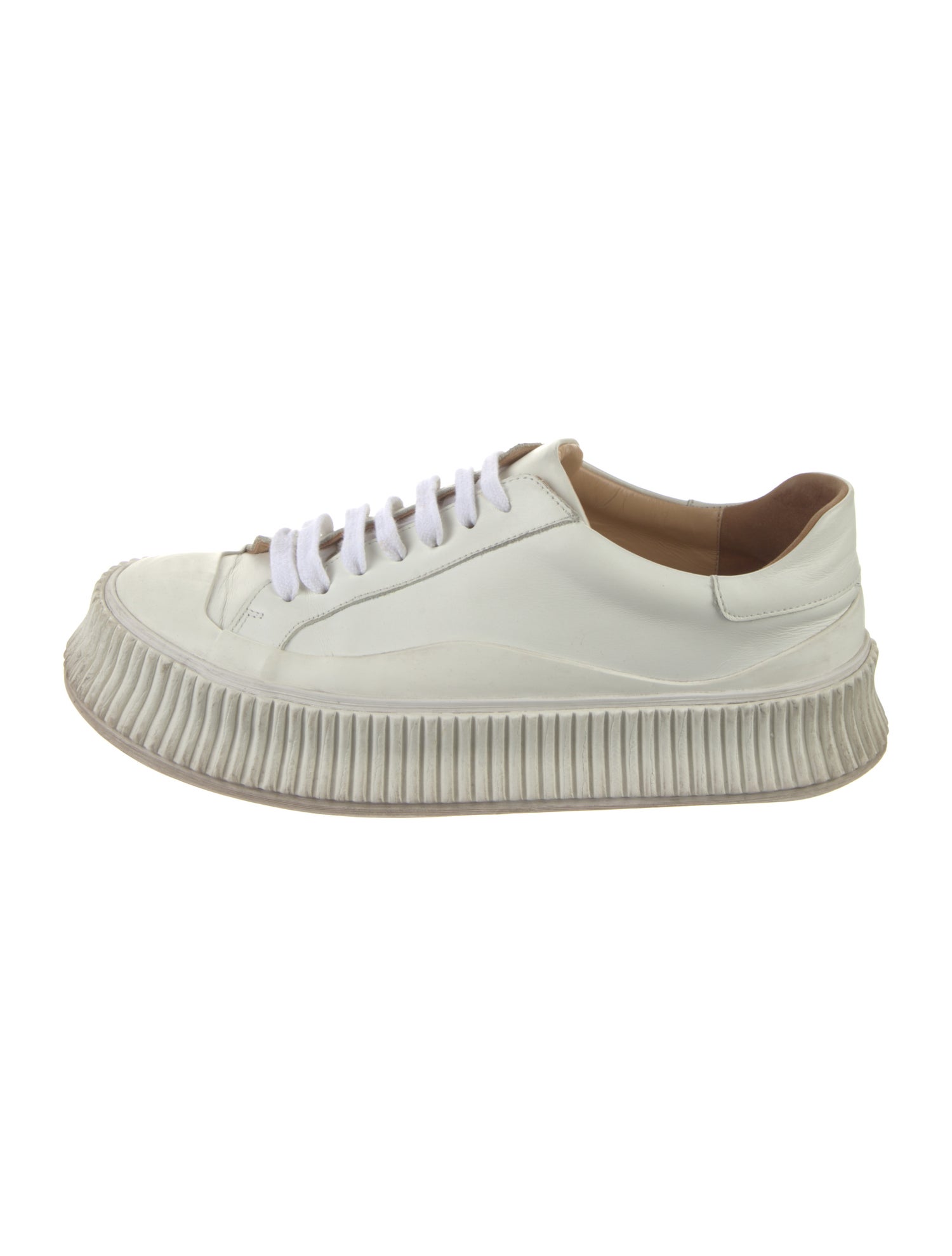 Jil Sander Leather Sneakers
