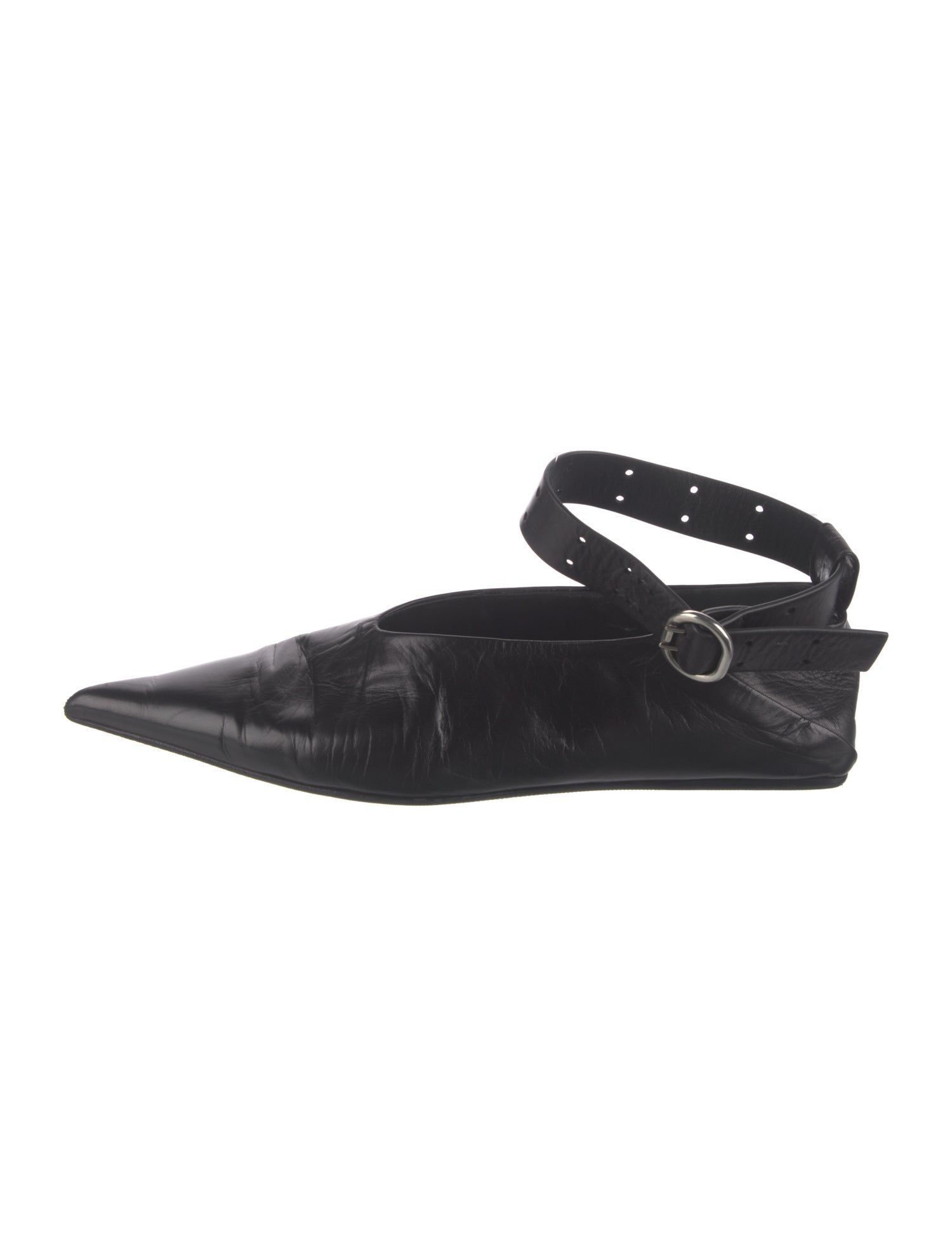 Jil Sander Leather Flats