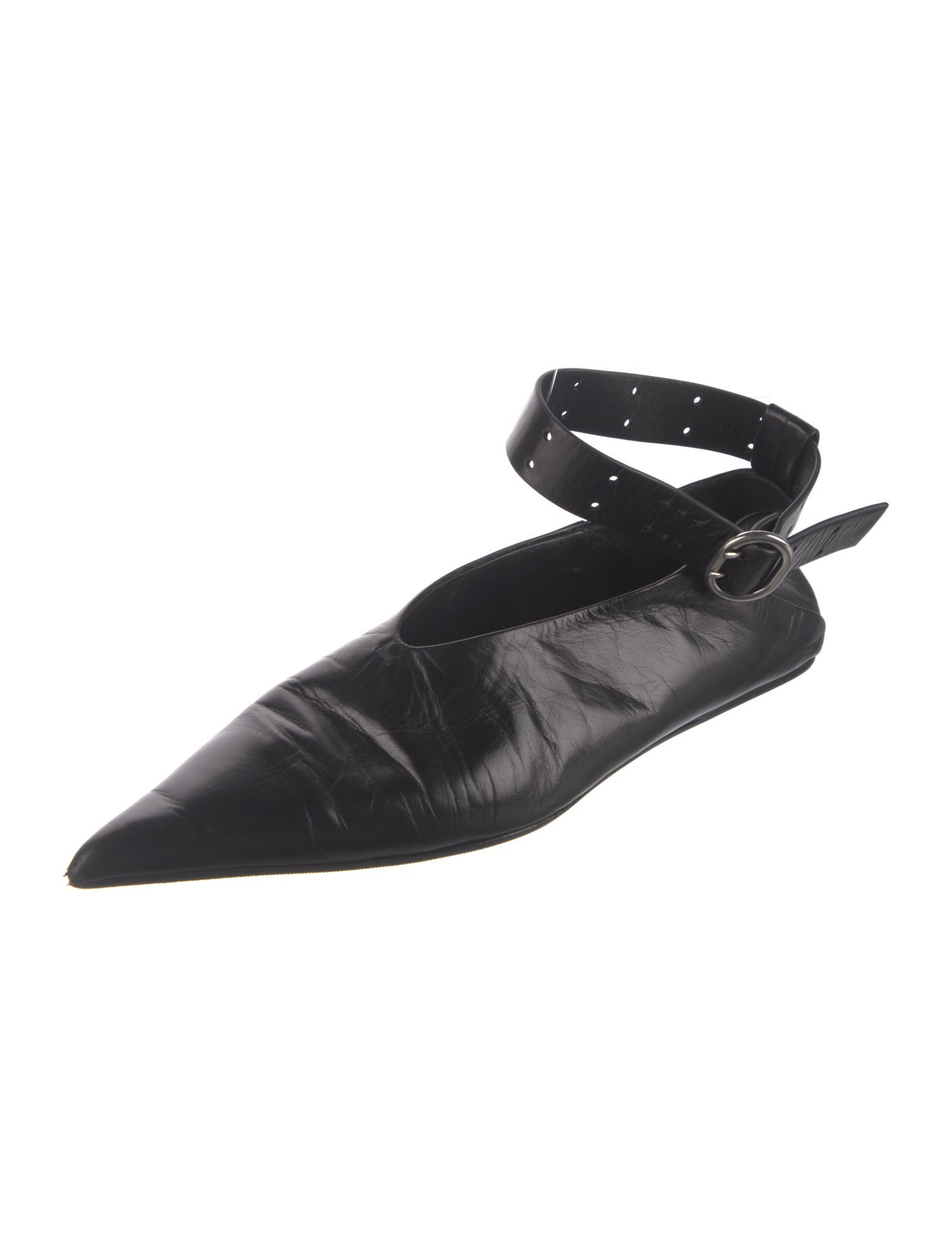 Jil Sander Leather Flats