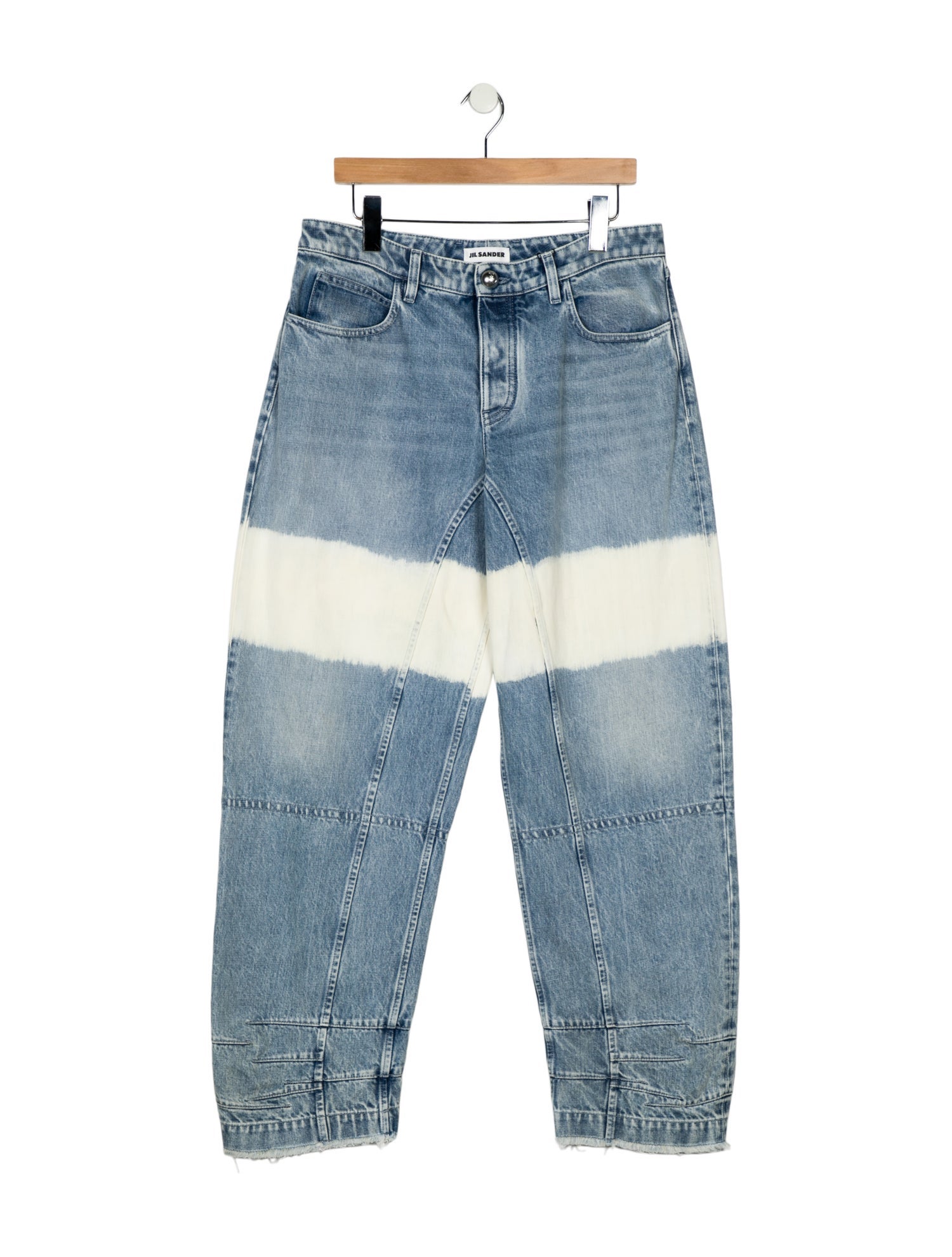 Jil Sander Mid-Rise Straight Leg Jeans