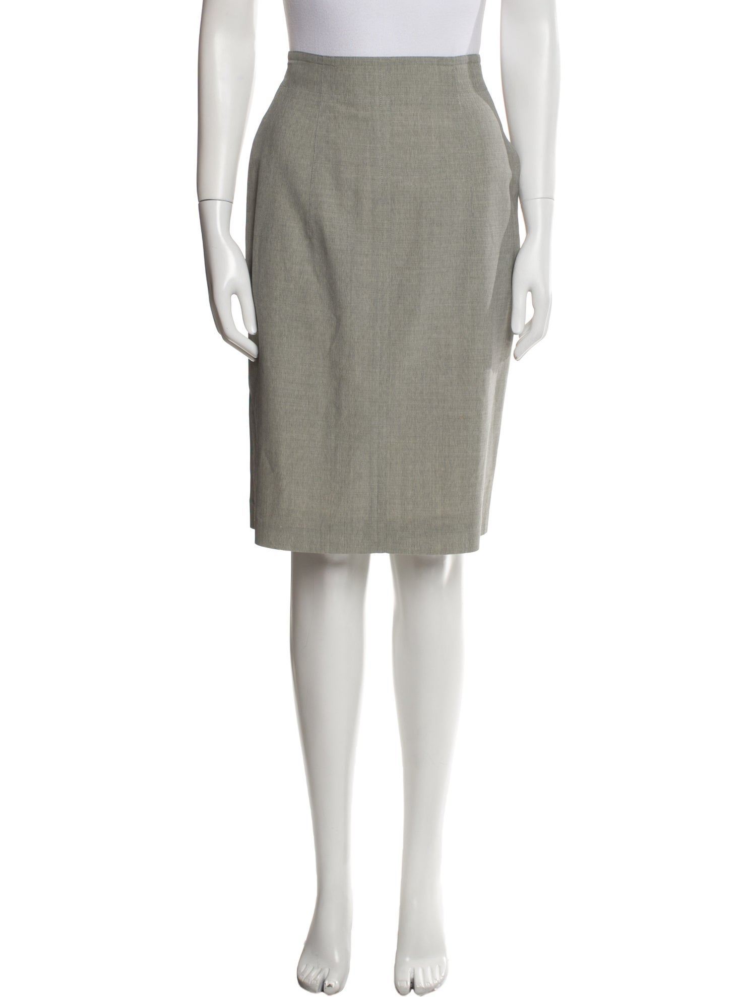 Jil Sander Wool Knee-Length Skirt