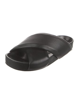 Jil Sander Leather Slides