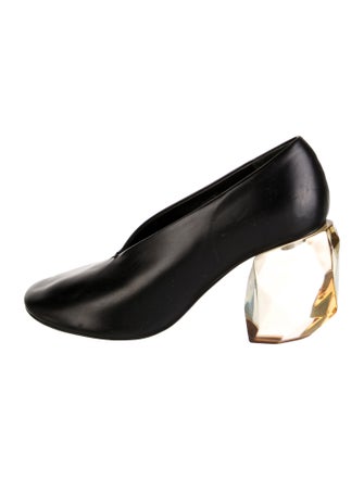 Jil Sander Leather Pumps