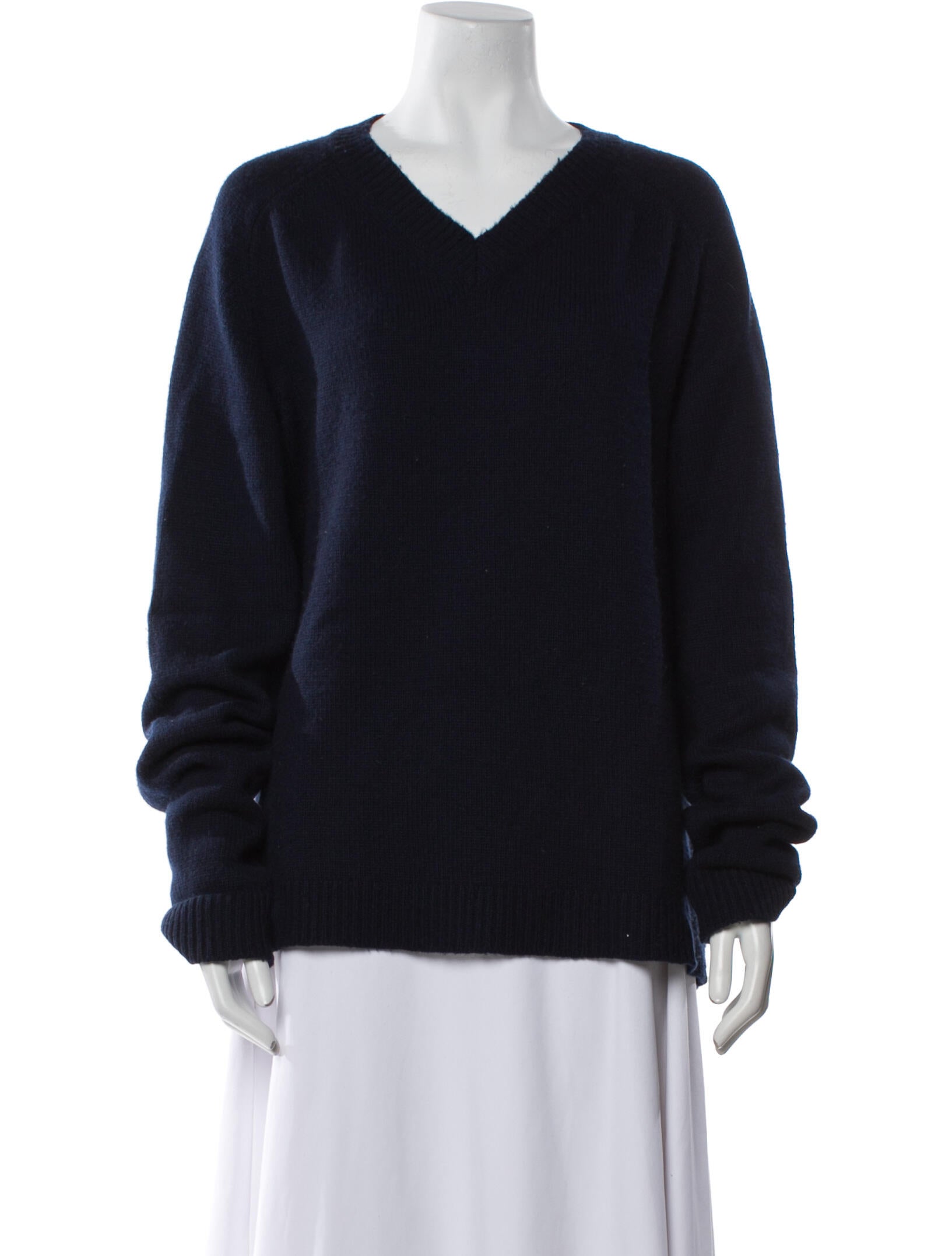 Jil Sander Cashmere V-Neck Sweater