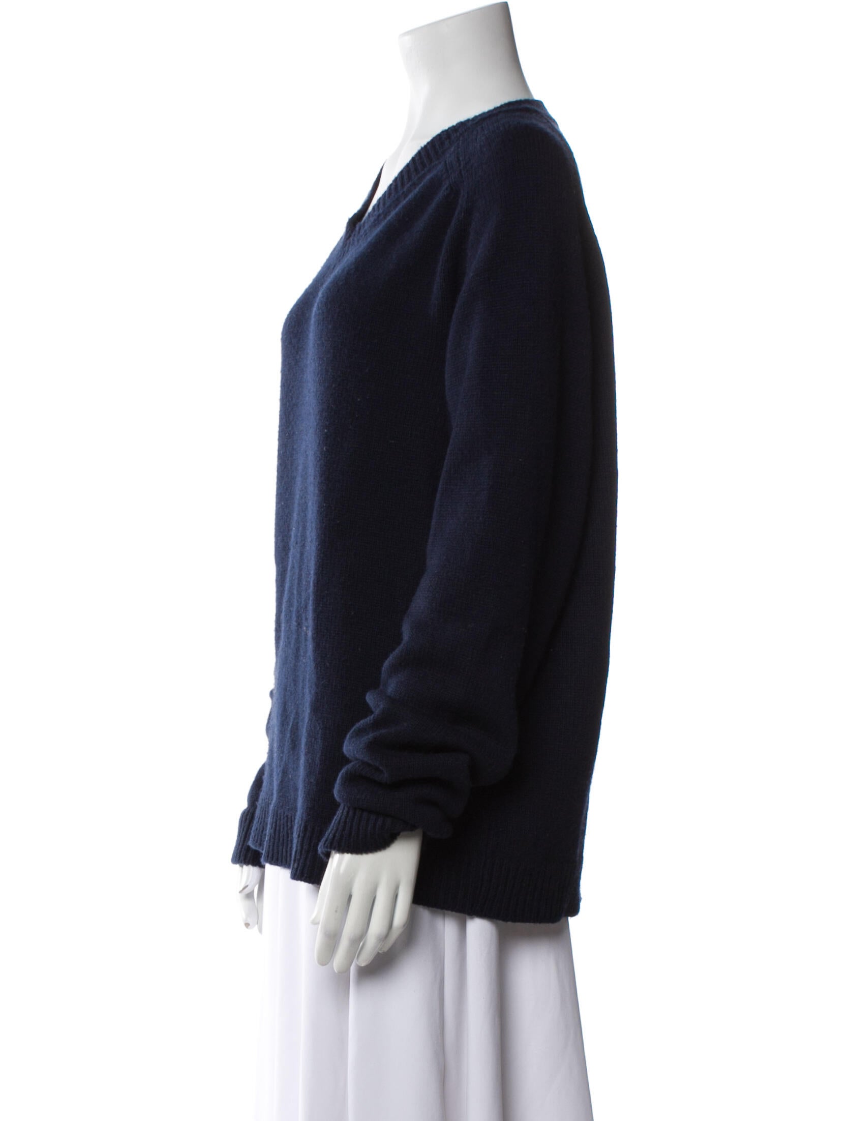 Jil Sander Cashmere V-Neck Sweater