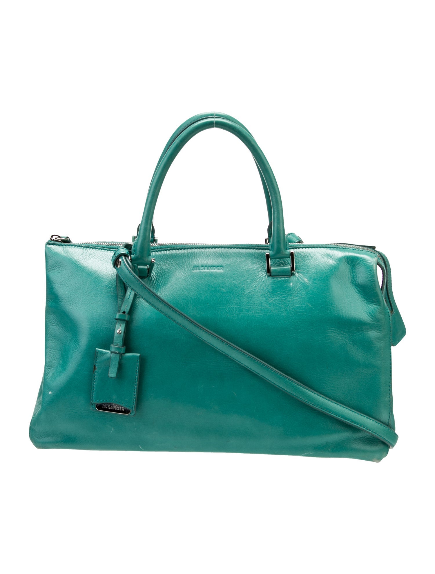 Jil Sander Leather Top Handle Bag