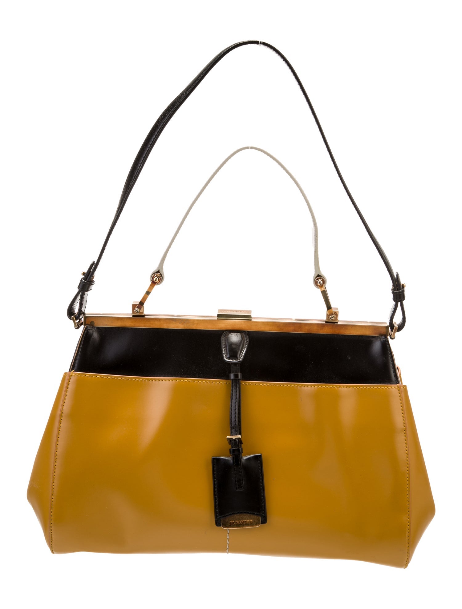Jil Sander Leather Top Handle Bag