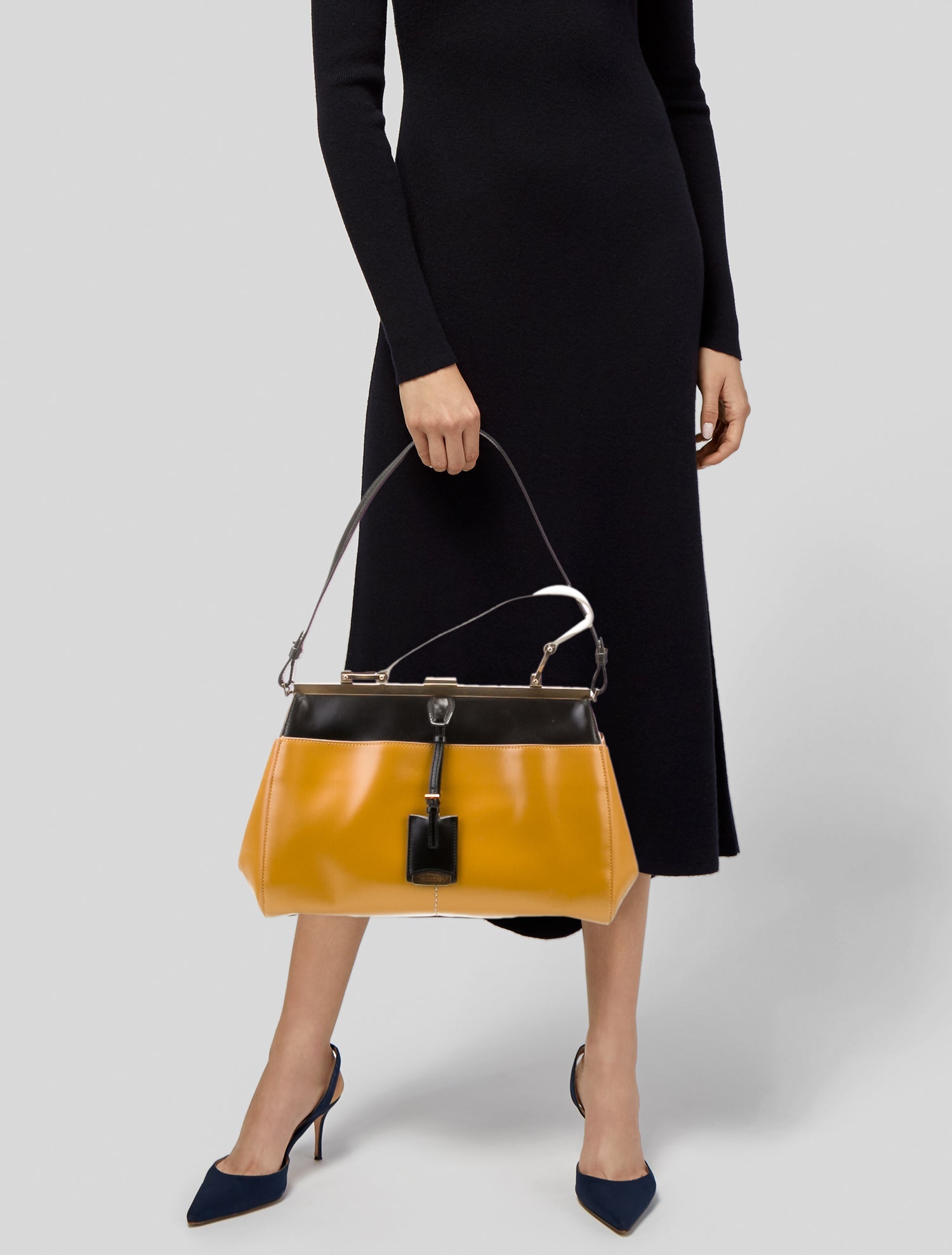 Jil Sander Leather Top Handle Bag