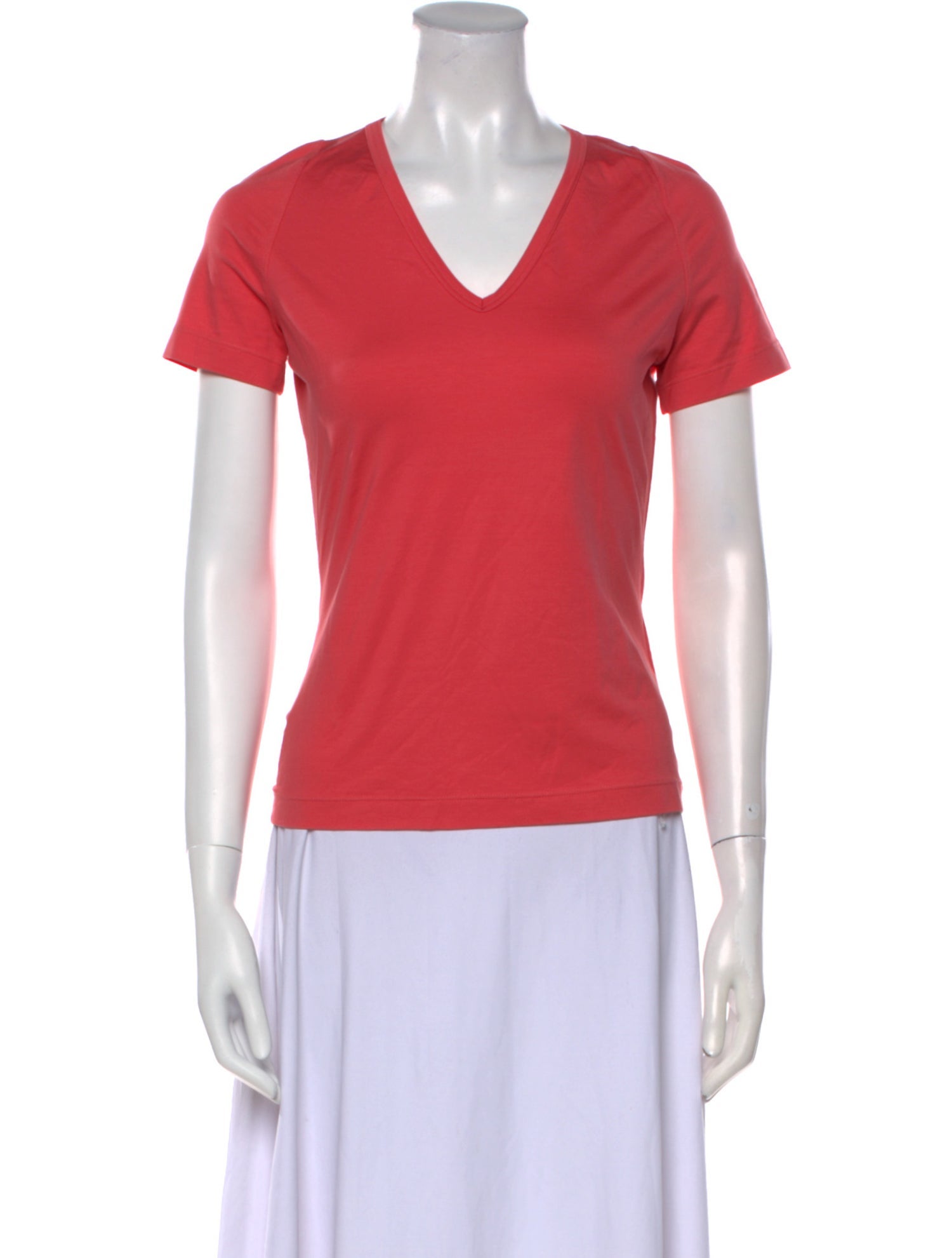 Jil Sander V-Neck Short Sleeve T-Shirt