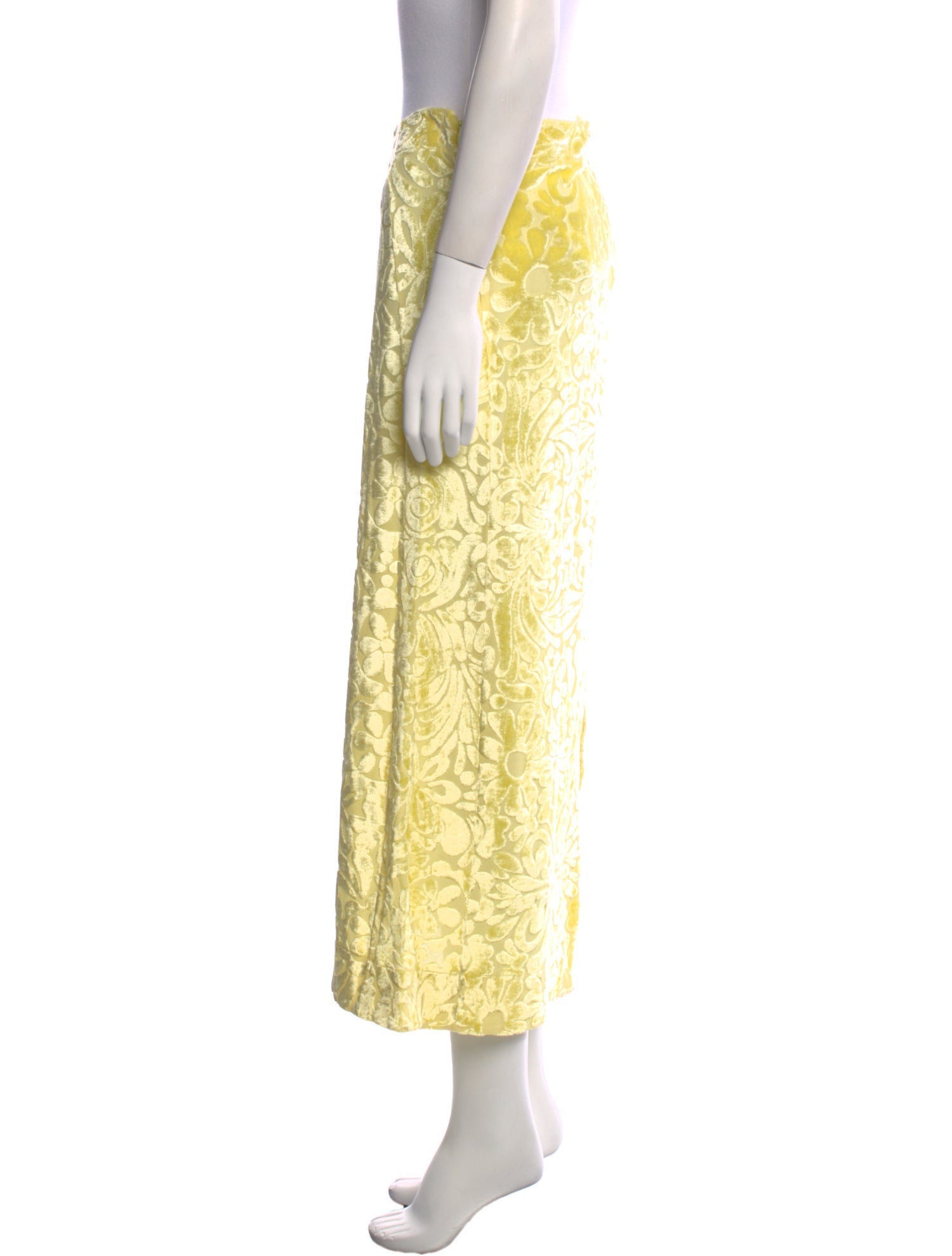 Jil Sander Printed Midi Length Skirt