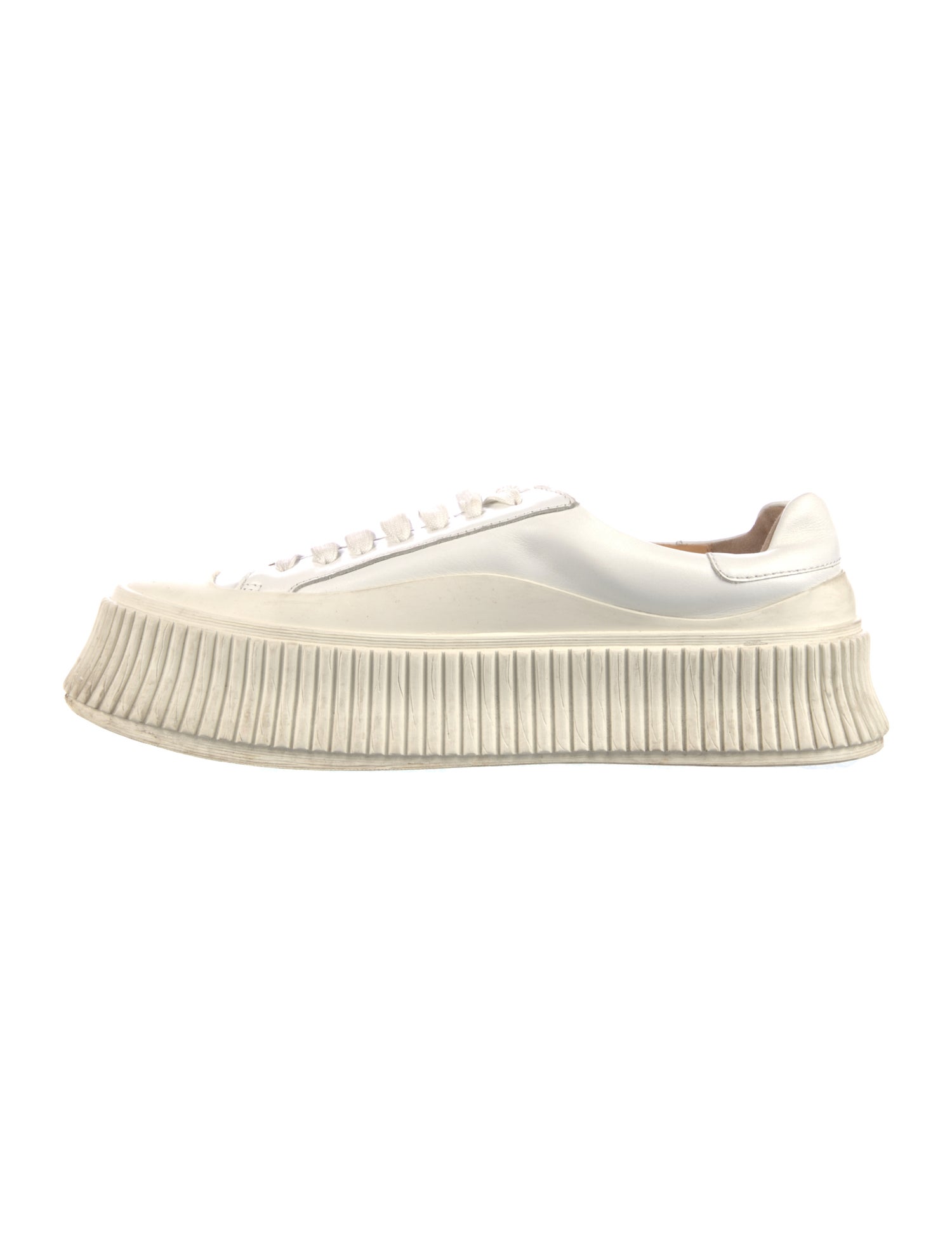 Jil Sander Leather Sneakers
