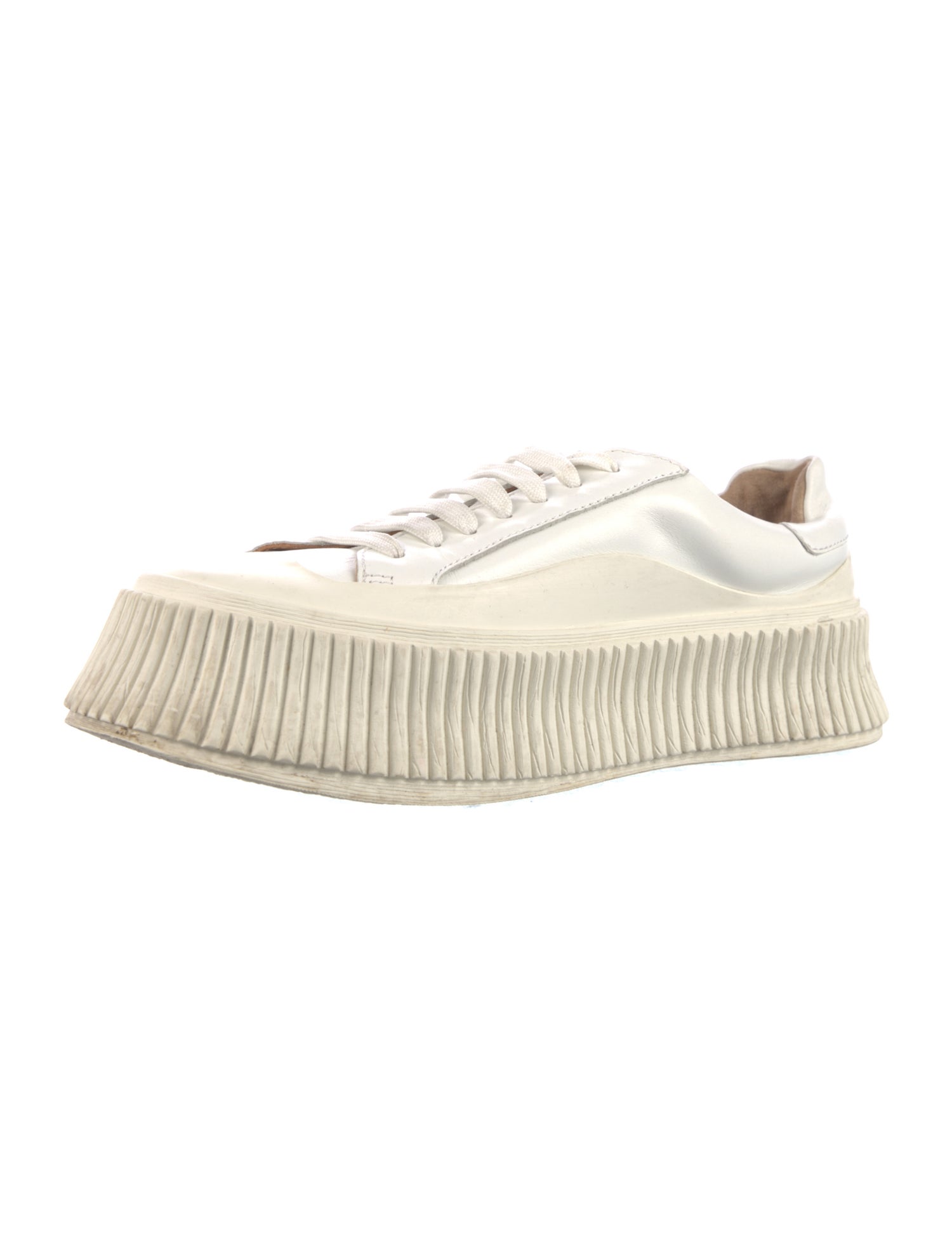 Jil Sander Leather Sneakers