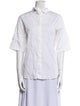 Jil Sander Three-Quarter Sleeve Button-Up Top