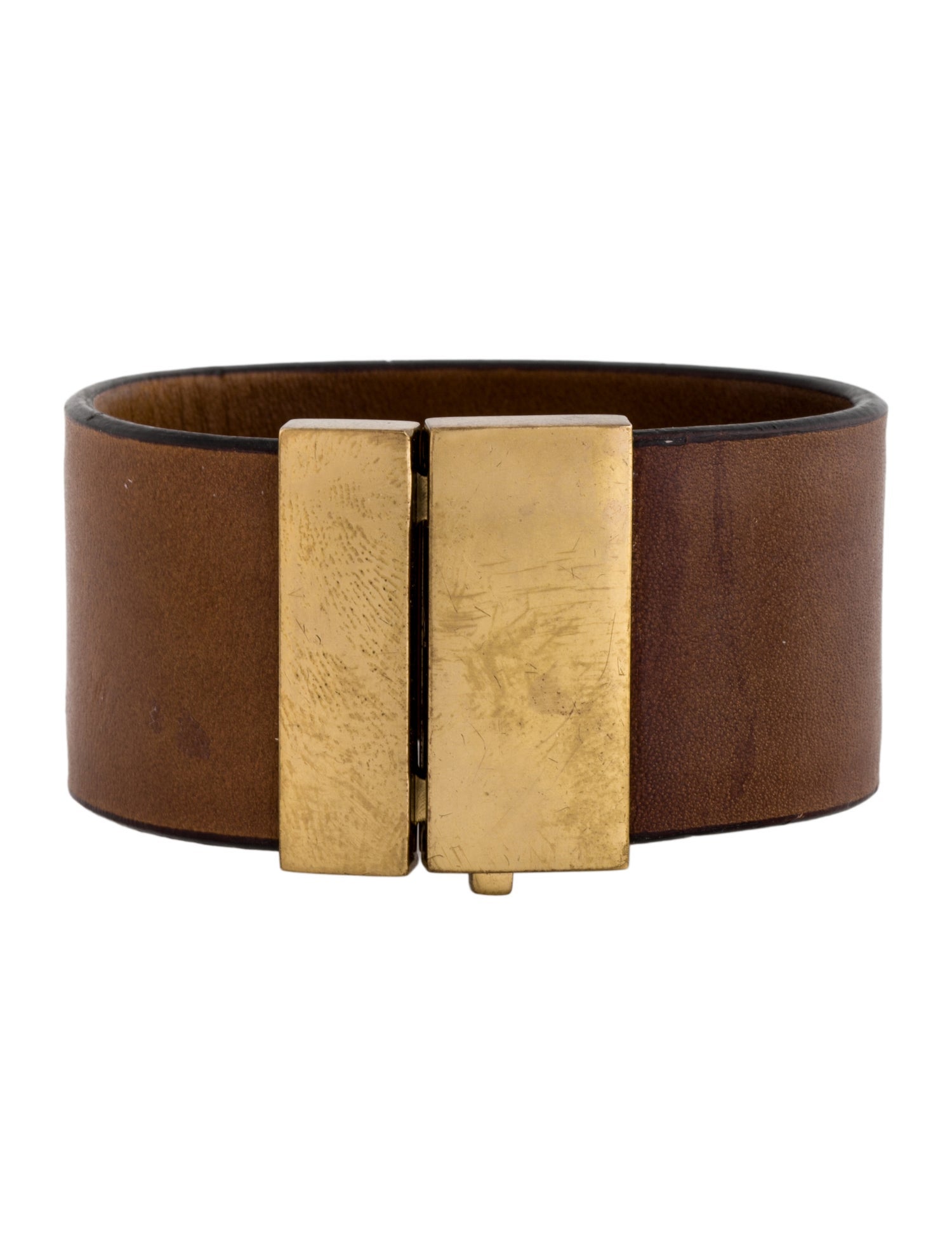 Jil Sander Leather Wrap Bracelet