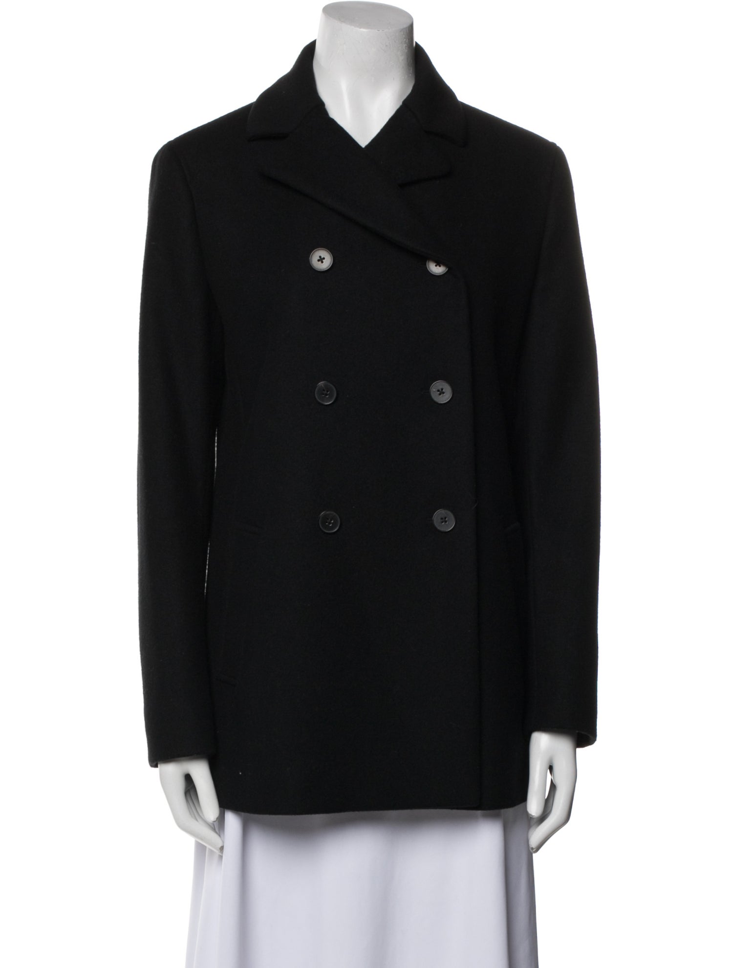Jil Sander Virgin Wool Peacoat
