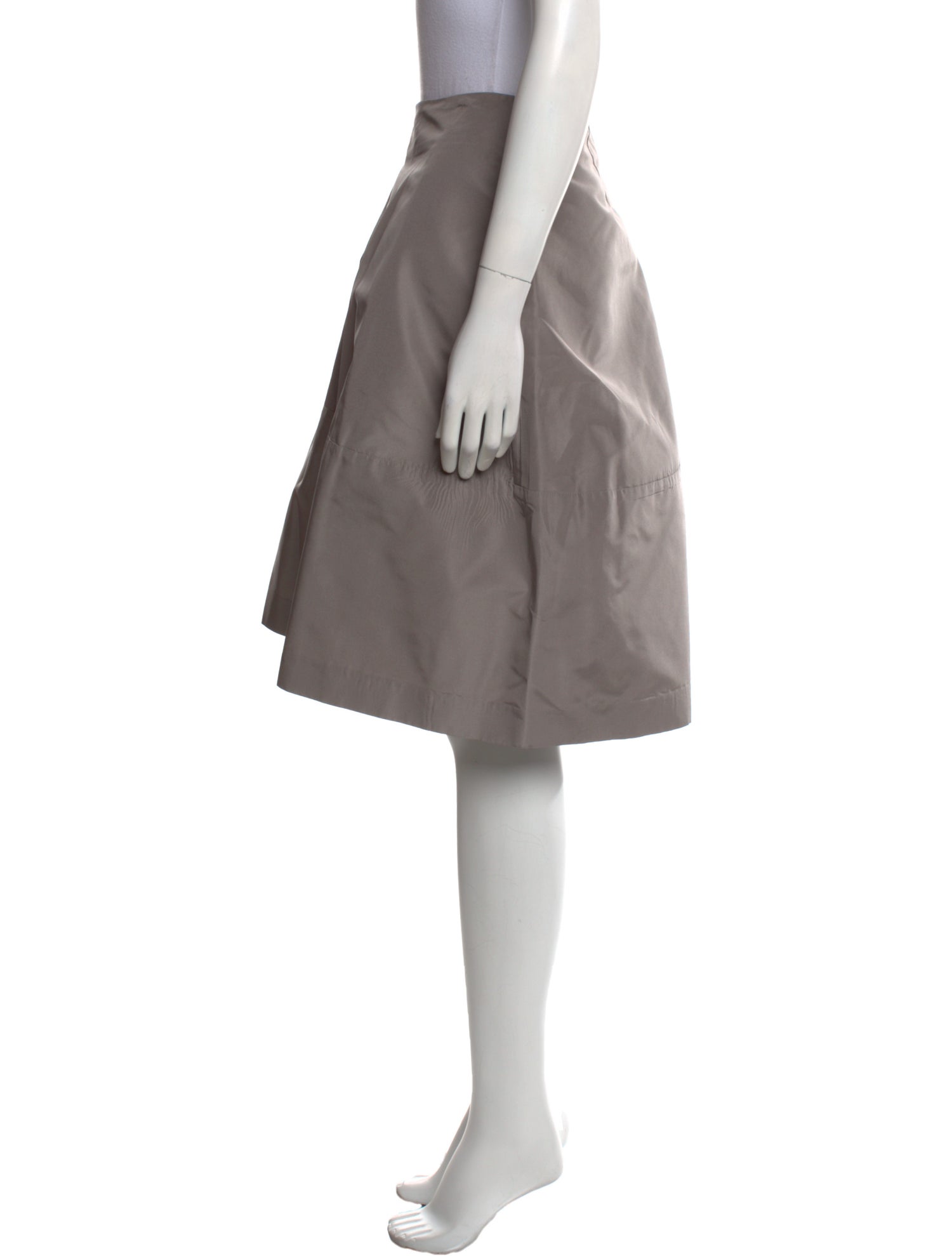 Jil Sander Silk Knee-Length Shorts