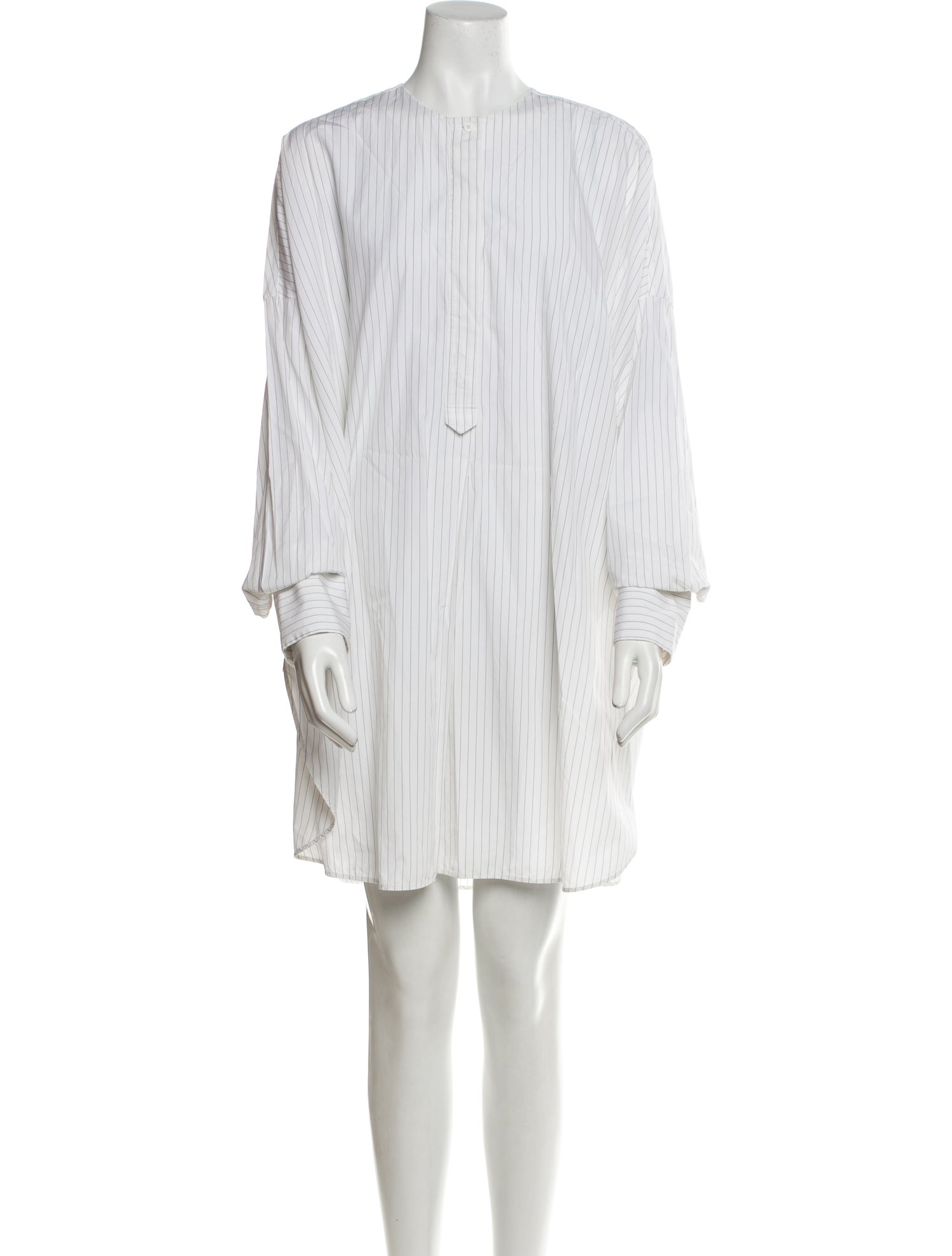 Jil Sander Crew Neck Mini Dress