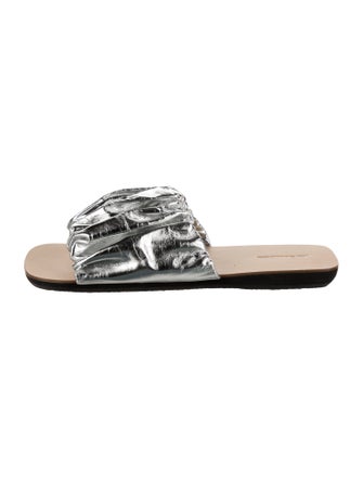 Jil Sander Leather Slides