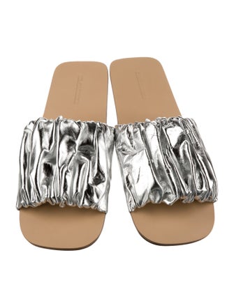Jil Sander Leather Slides