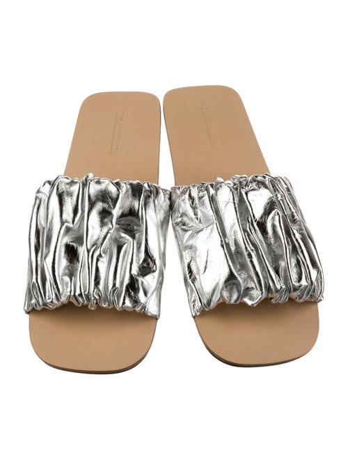 Jil Sander Leather Slides